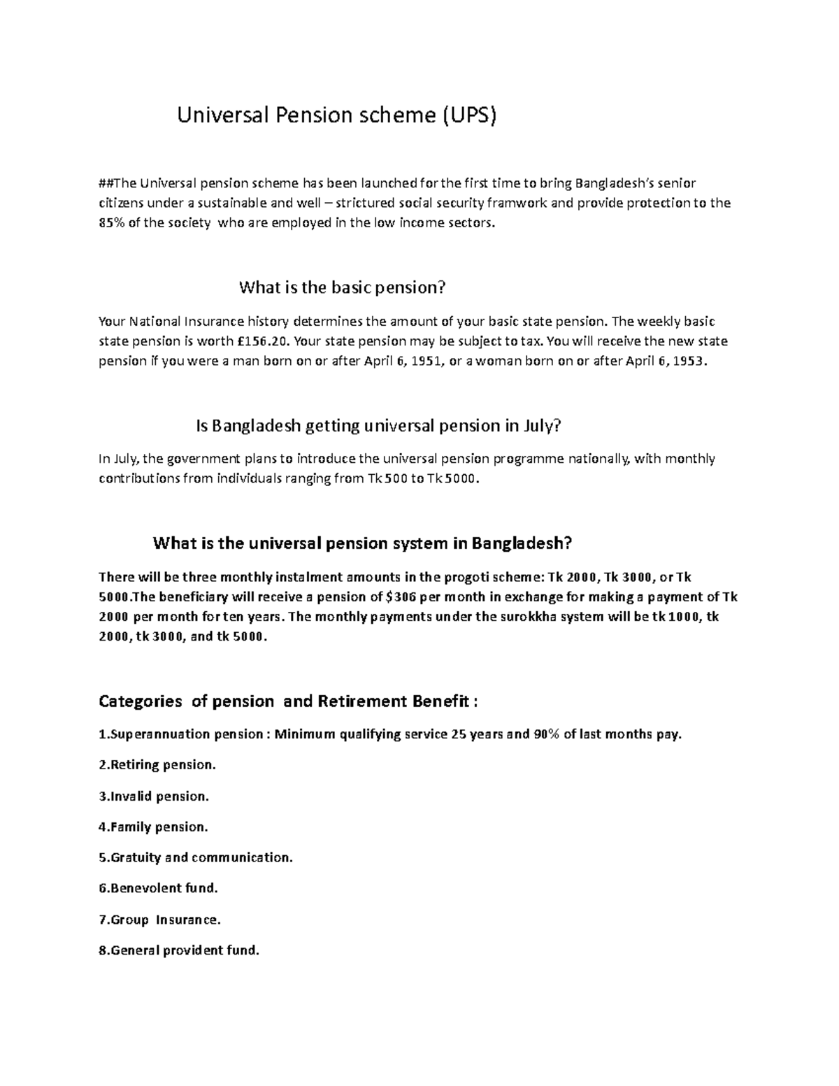 Ups Part Time Pension - 6r374m4