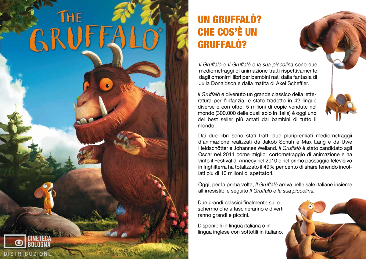 Gruffalo story: dalle origini a oggi