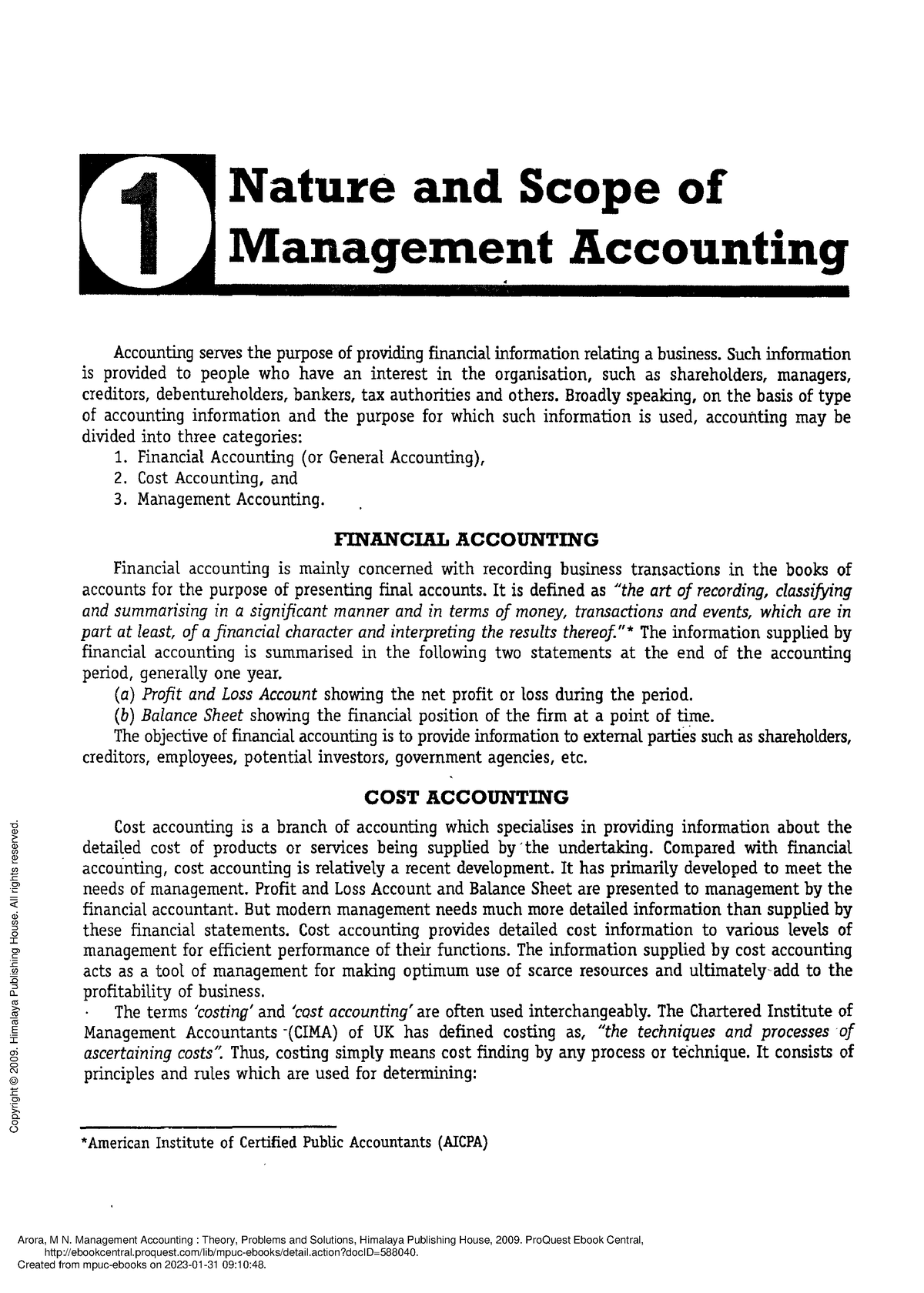 topic-one-nature-and-scope-of-cost-accounting-nature-and-scope-of