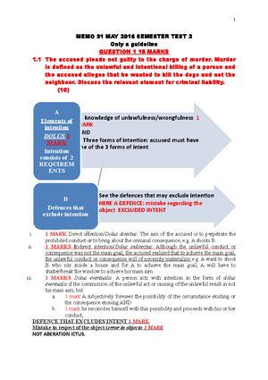 Criminal law question paper - CRL41Y0 - Studocu