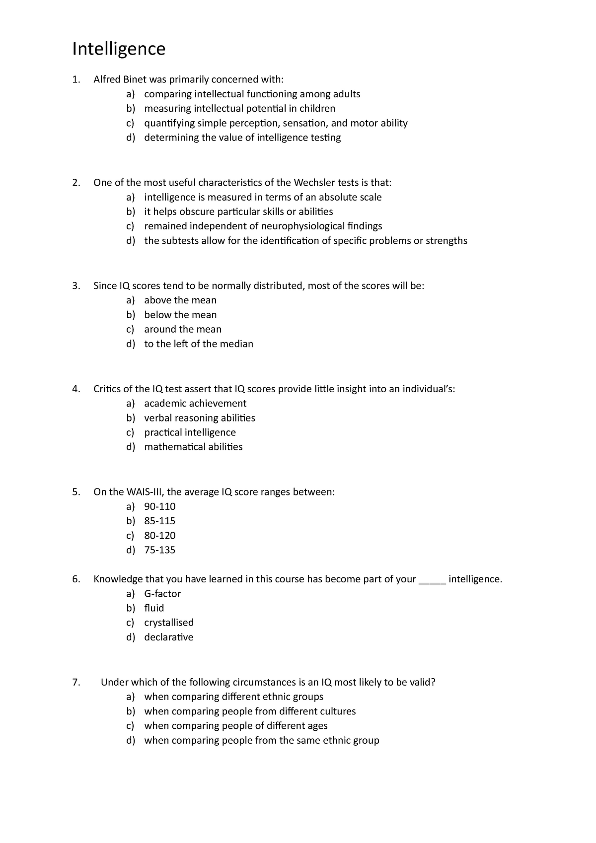 educational research multiple choice questions and answers
