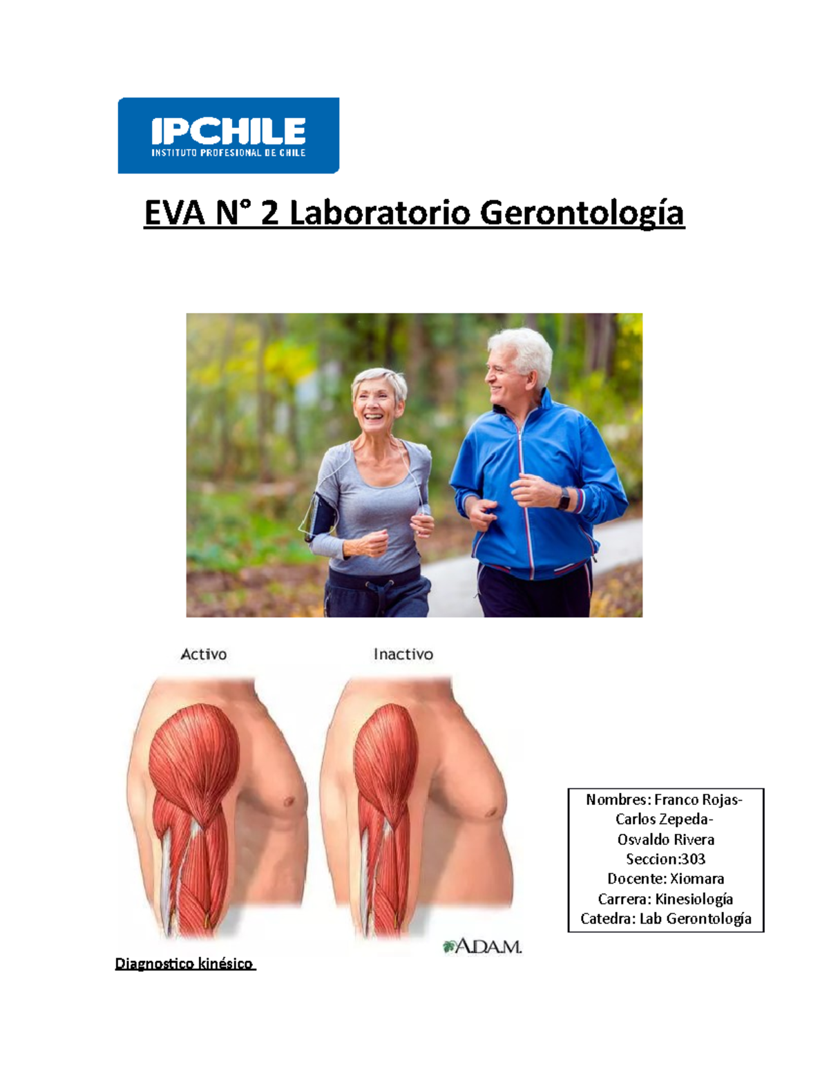 Eva2 geronto - eva - EVA N° 2 Laboratorio Gerontología Diagnostico ...