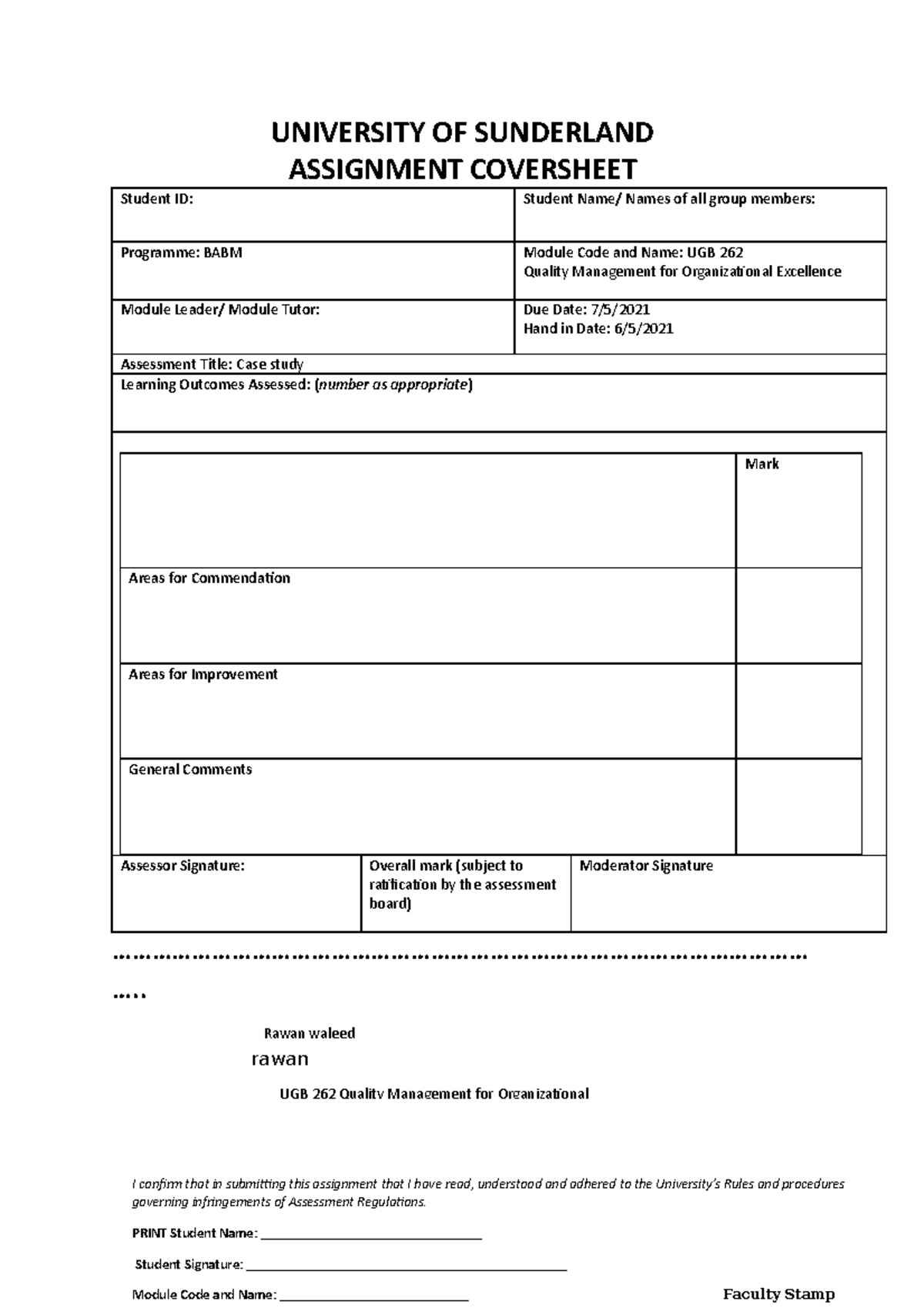 UGB 262 Entrepreneurship research Assignment work - Business Management ...