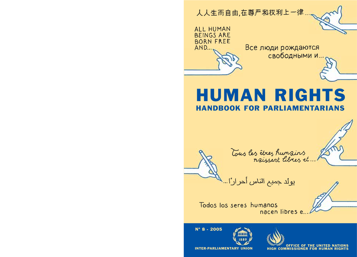 Human Rights Handbook - Nº 8 - 2005 INTER-PARLIAMENTARY UNION OFFICE OF ...