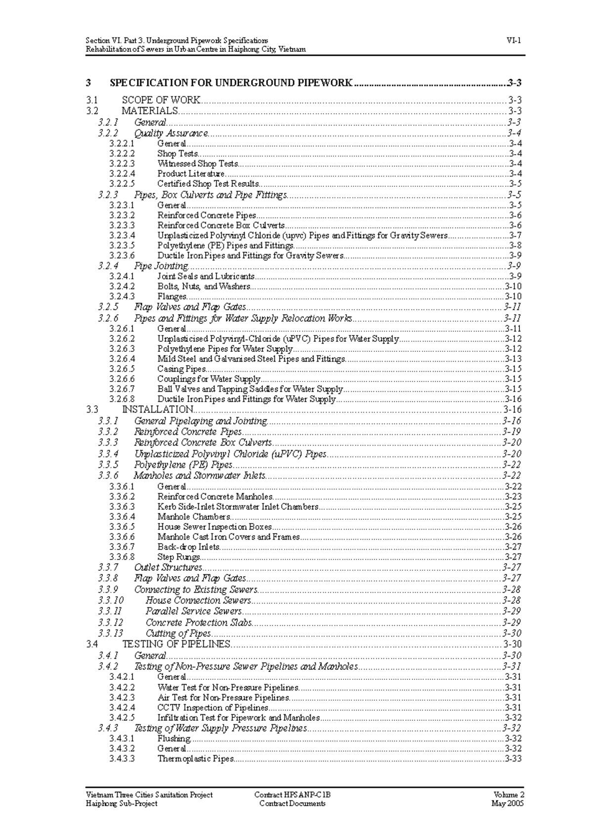 C1B Co Do Vol 2-3 Tech-Upipe 270405 - Section VI. Part 3. Underground ...