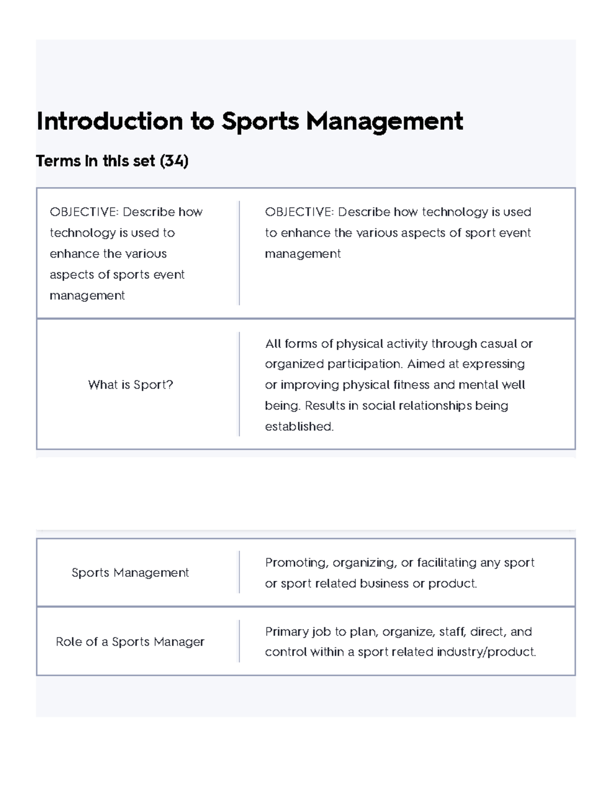 research questions about sports management