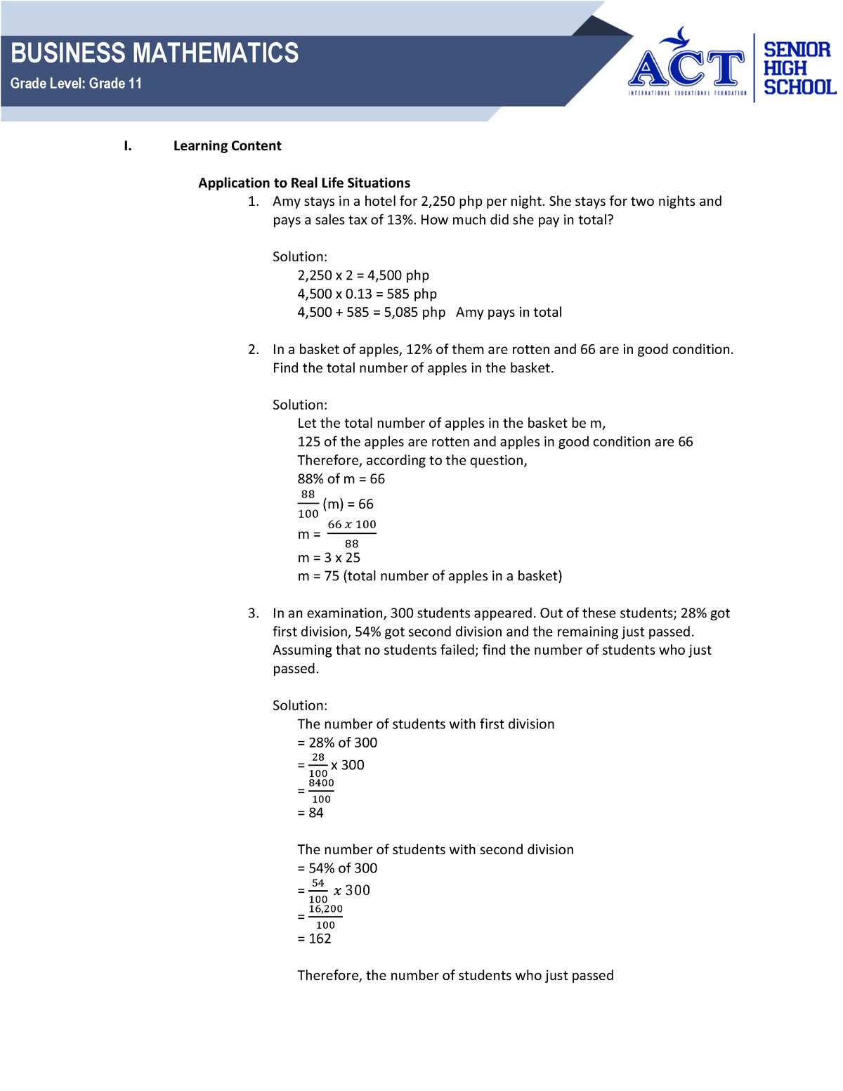 business-math-notes-1-business-mathematics-grade-level-grade-11-i