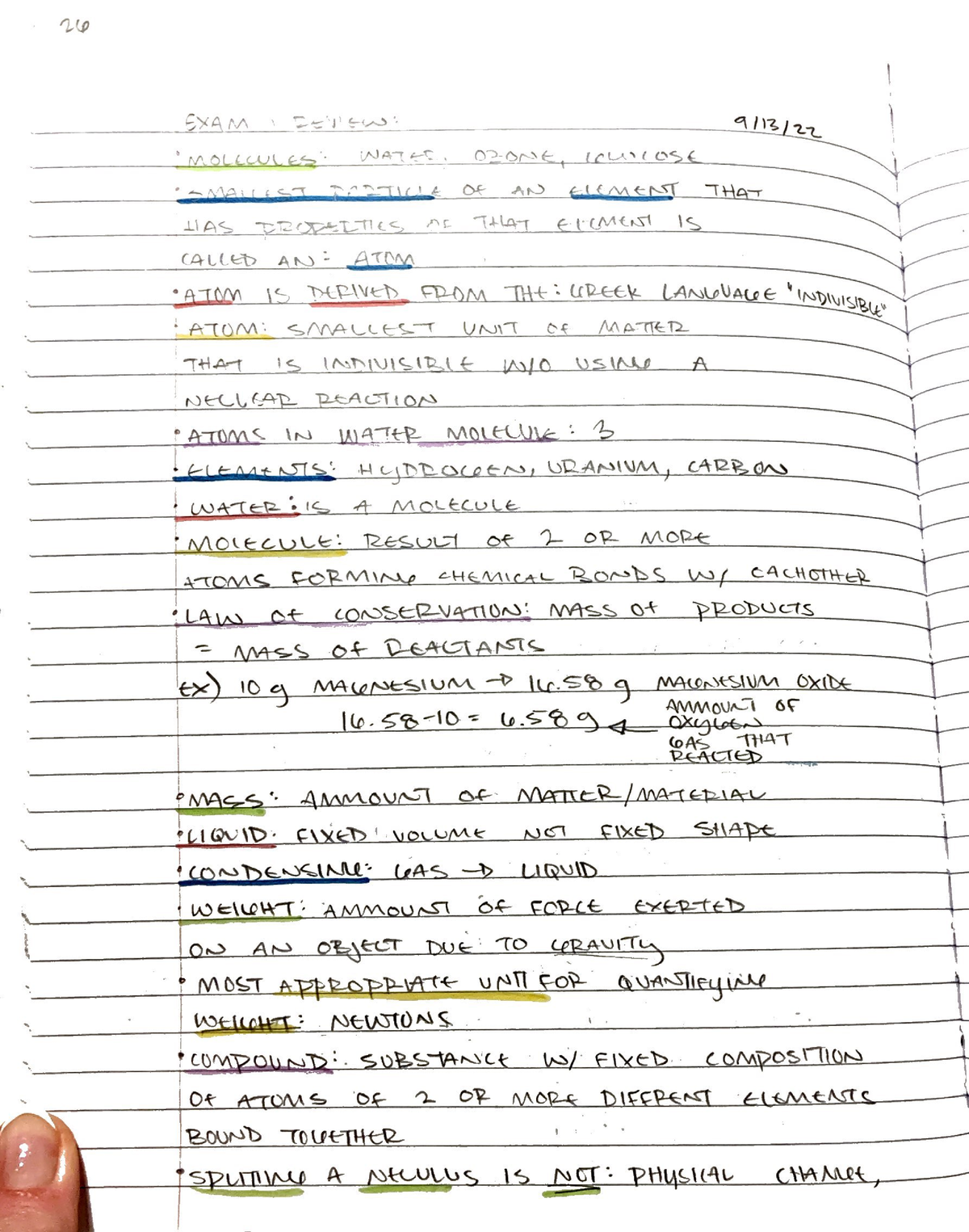 Exam 1 Review - CHEM 111 - Studocu