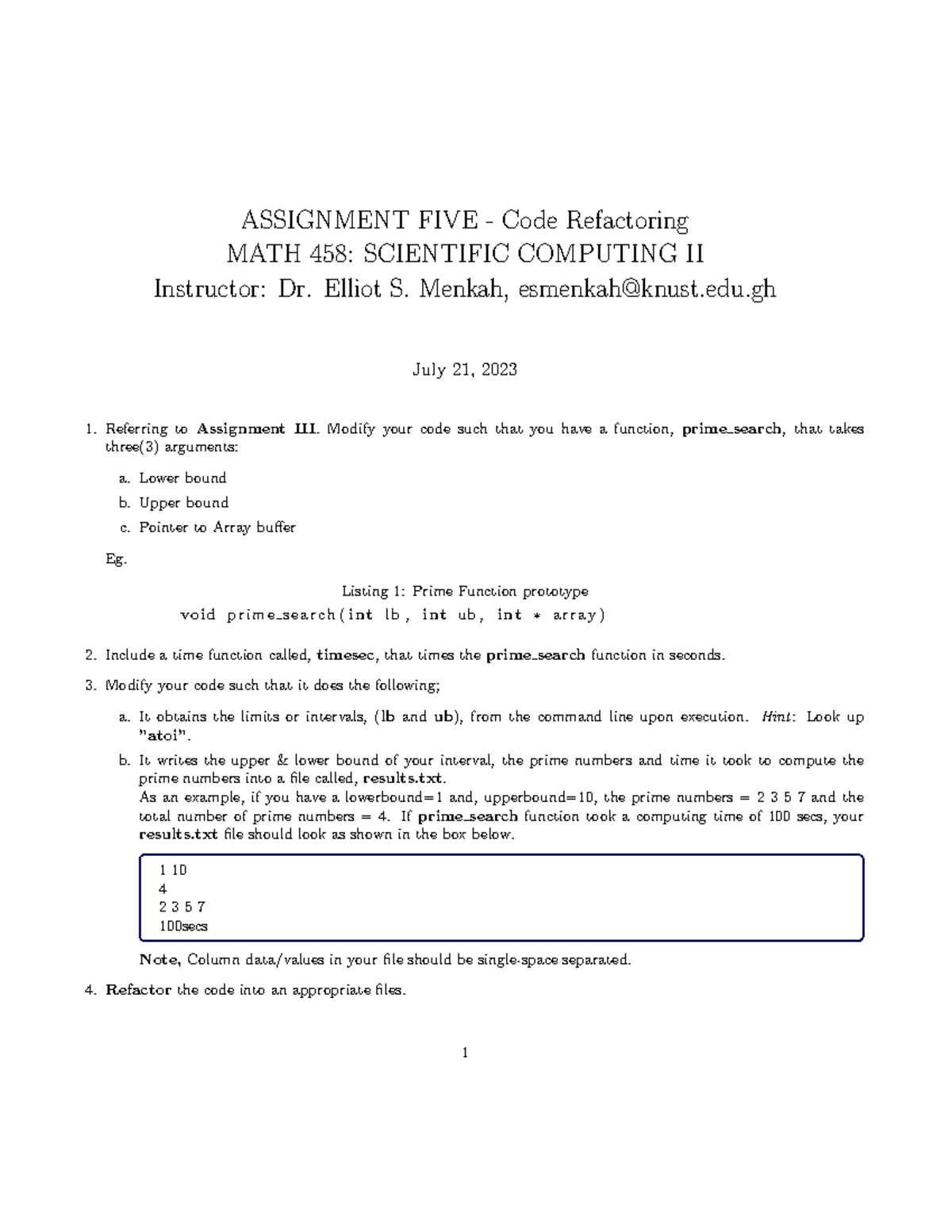 higher computing science assignment 2019