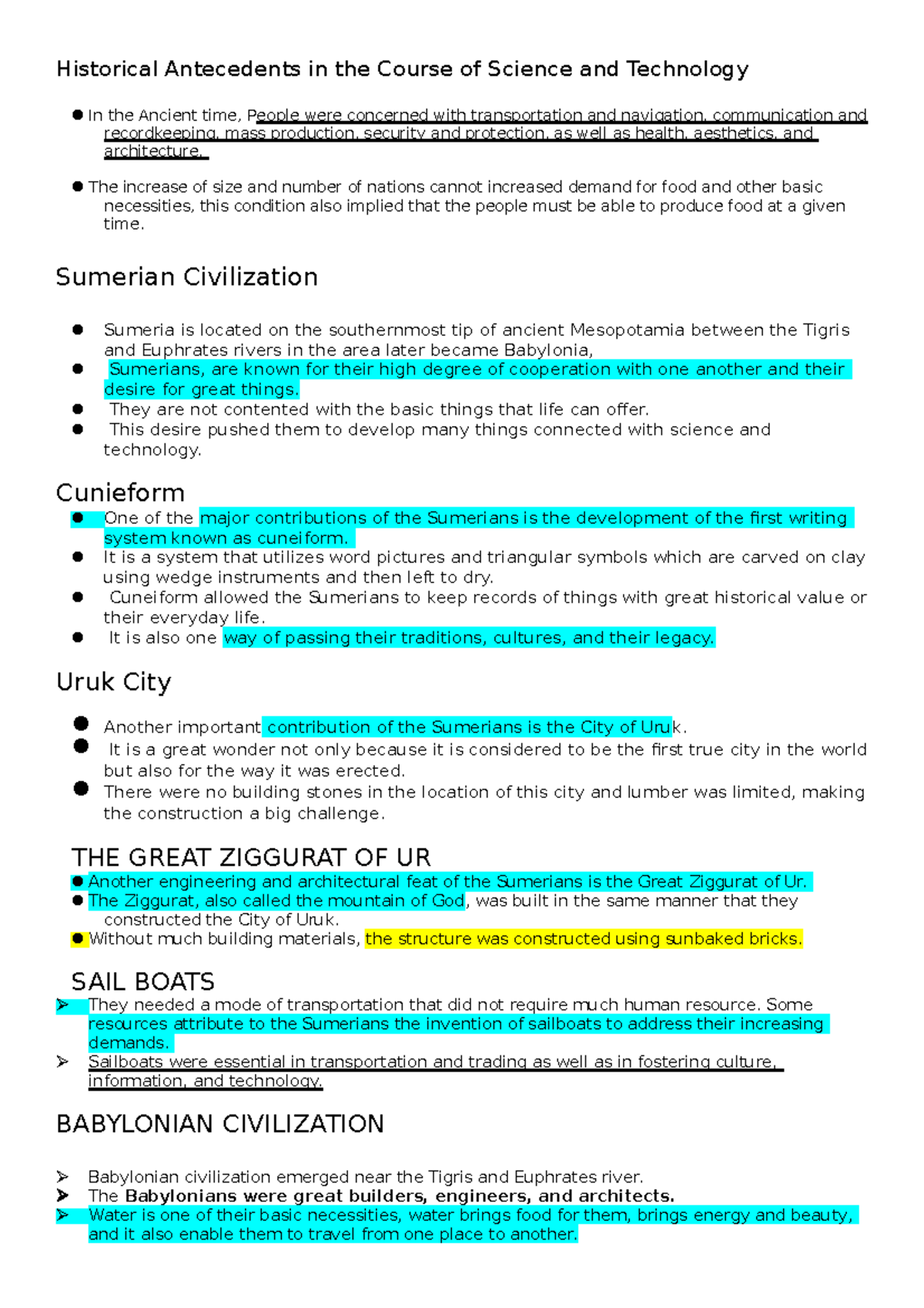 Reviewer sa Science - nbmmnnm - Historical Antecedents in the Course of ...