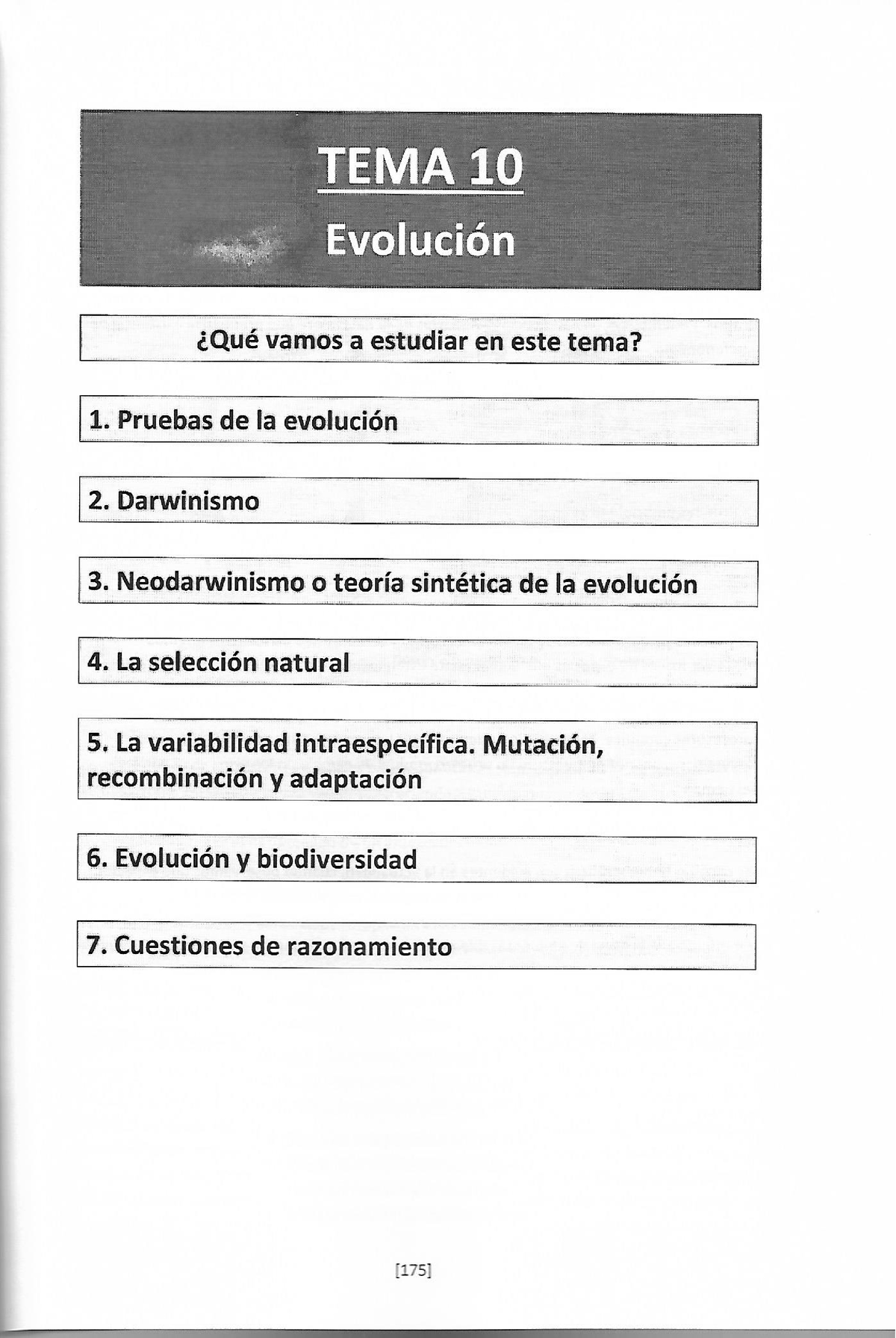 Evolución Tema 10 - Biología del desarrollo - Studocu