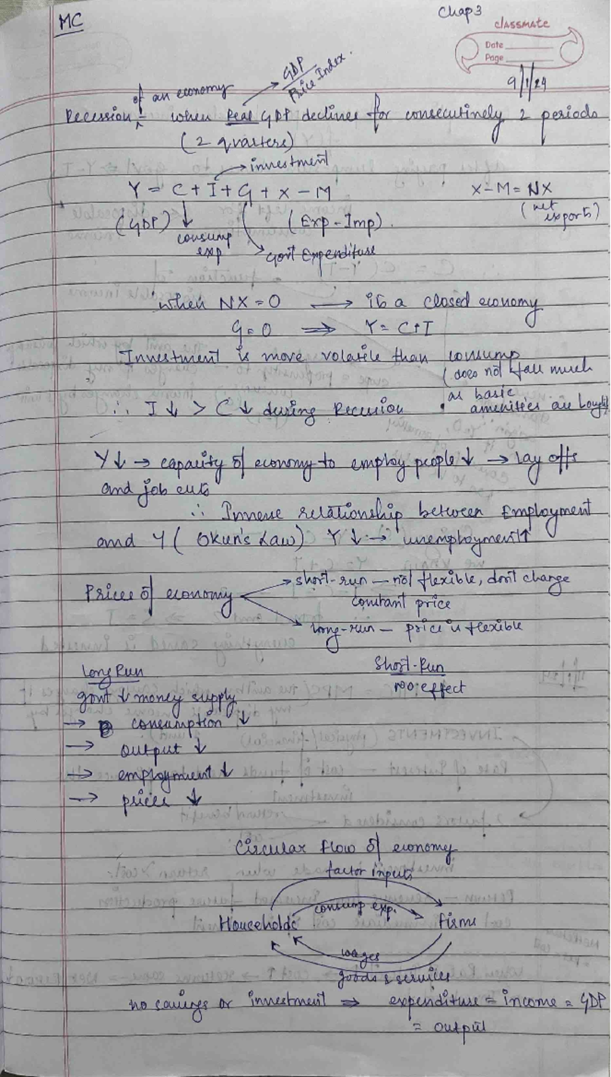 Macroeconomics Is Lm Economics Honours Studocu