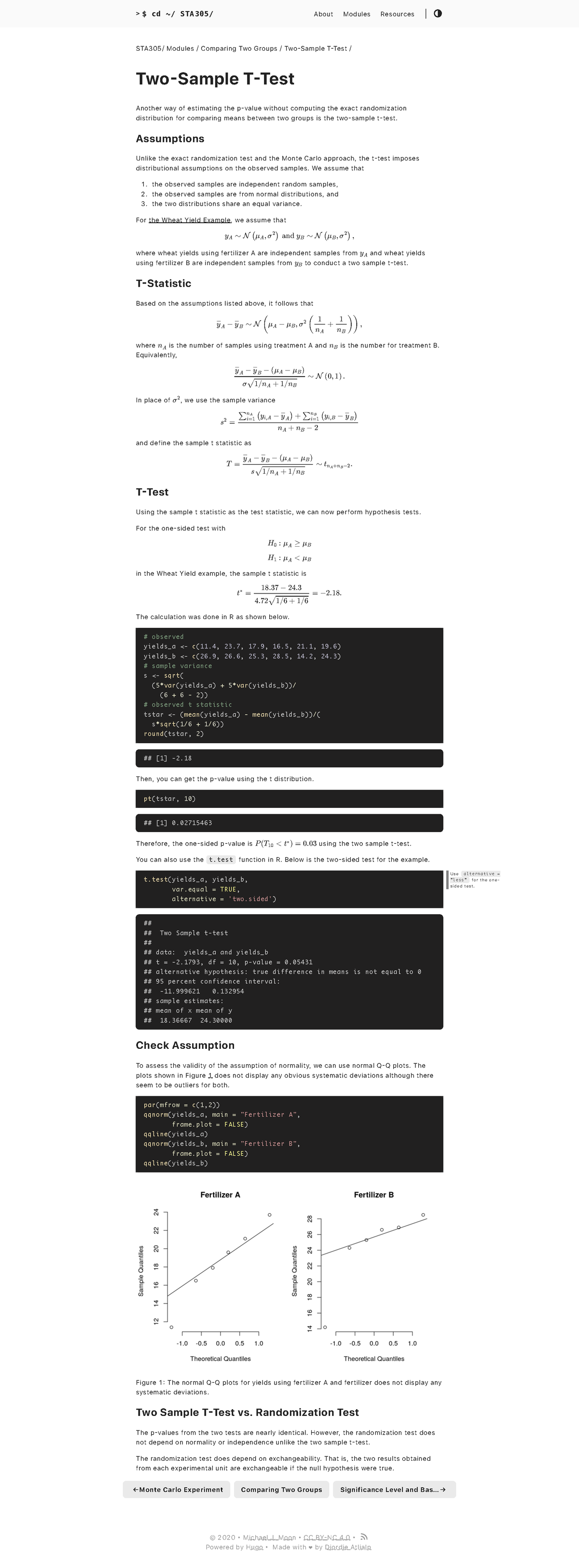 two-sample-t-test-design-and-analysis-of-experiments-online-modules