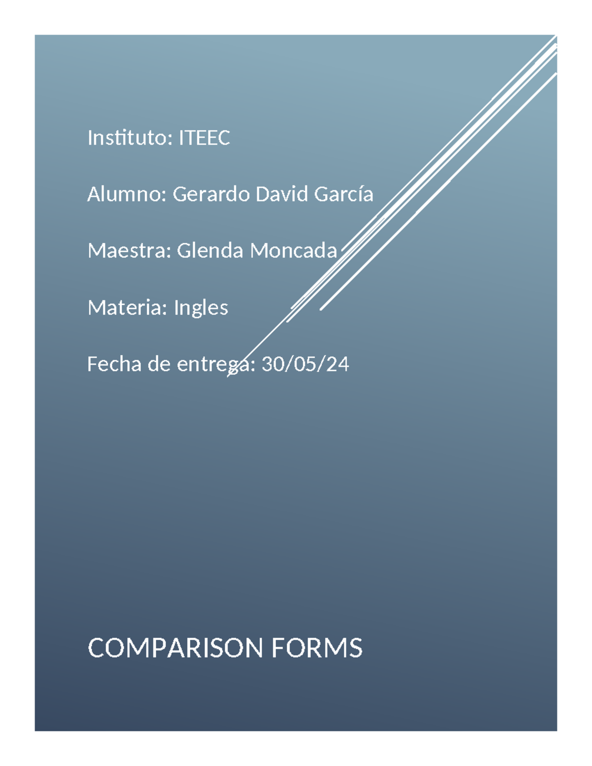 AS - tkt - Instituto: ITEEC Alumno: Gerardo David García Maestra ...