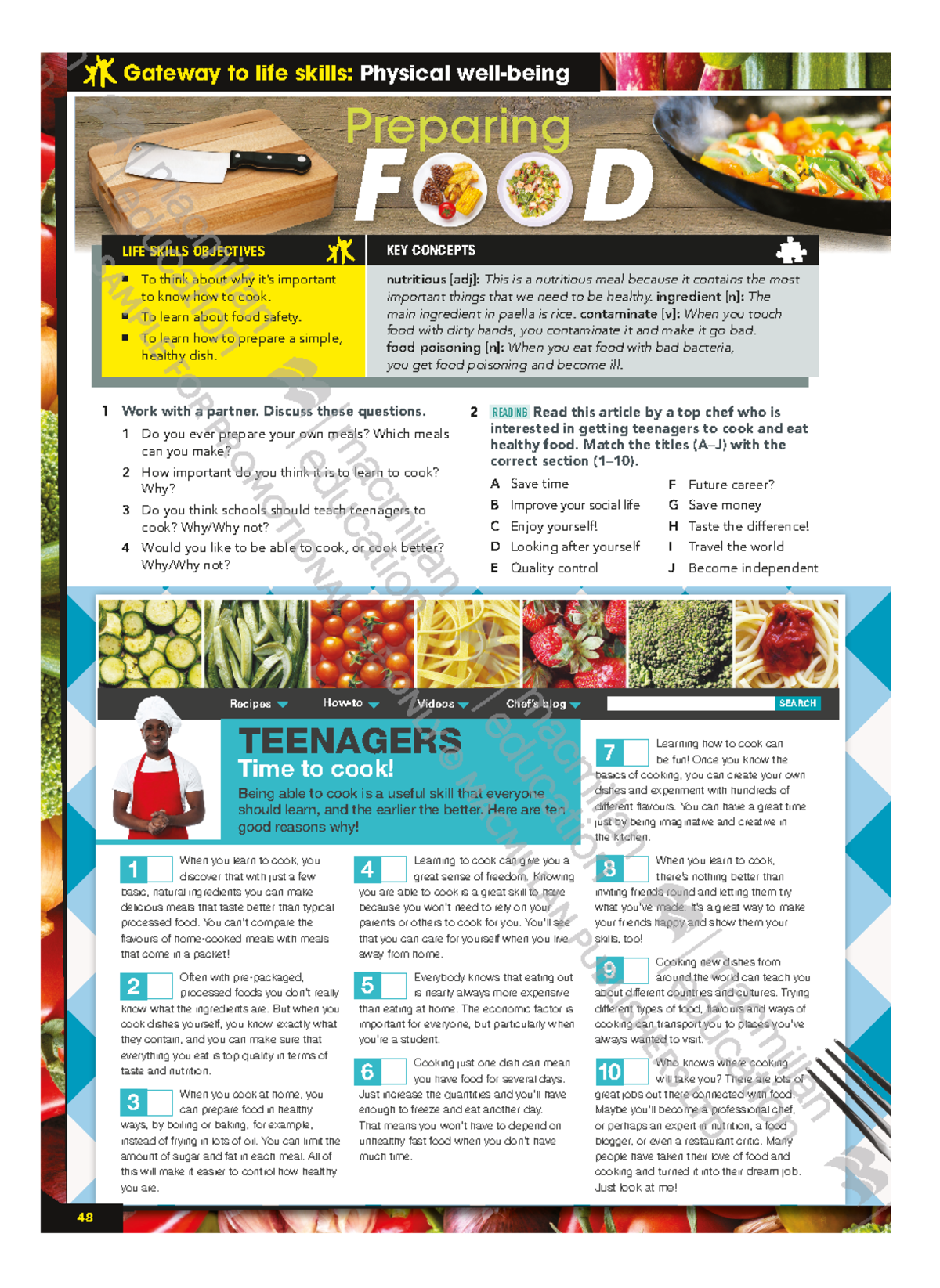 Food Reading - Comida Ingles - 2 READING Read This Article By A Top ...