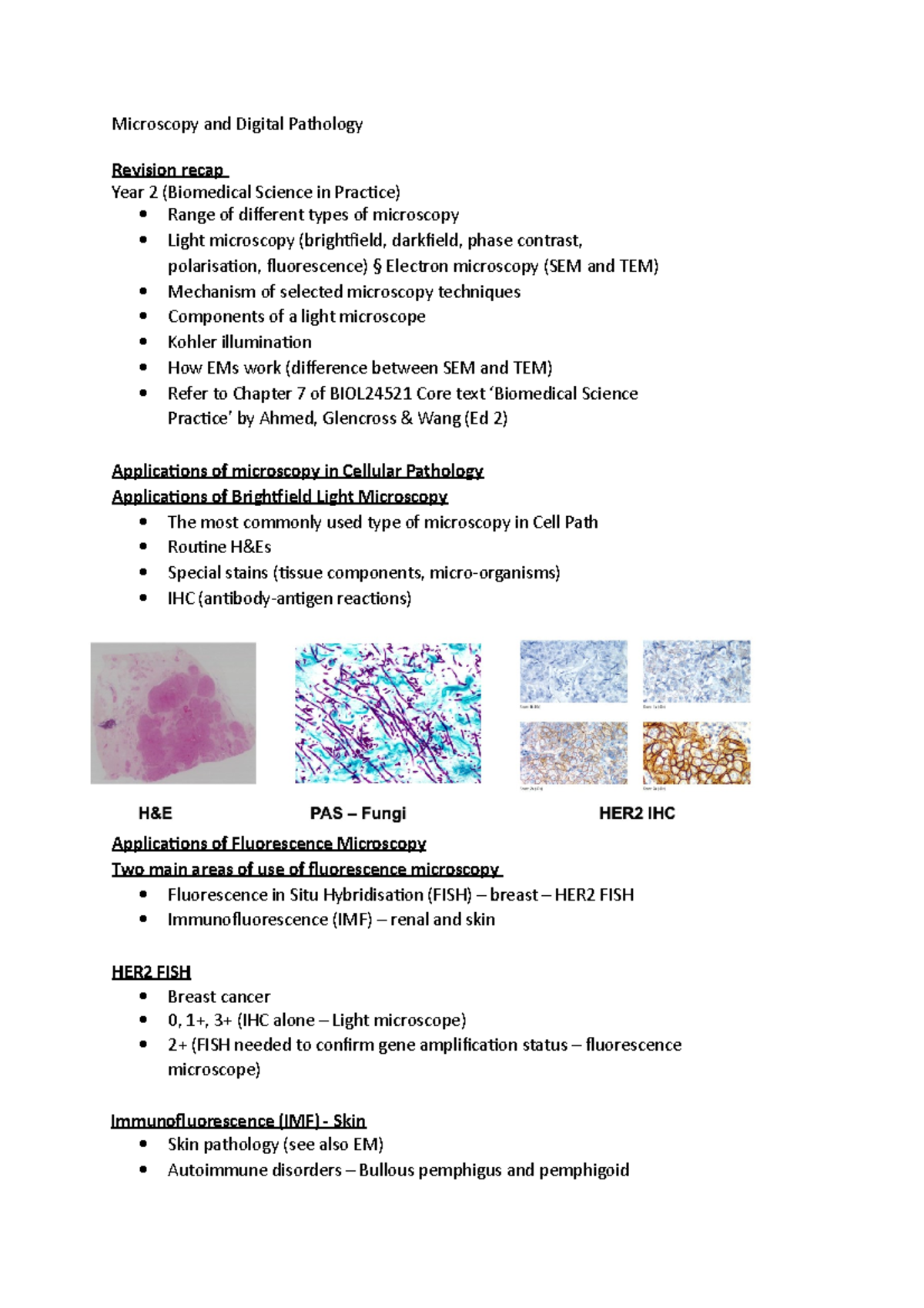 Microscopy and Digital Pathology - Microscopy and Digital Pathology ...