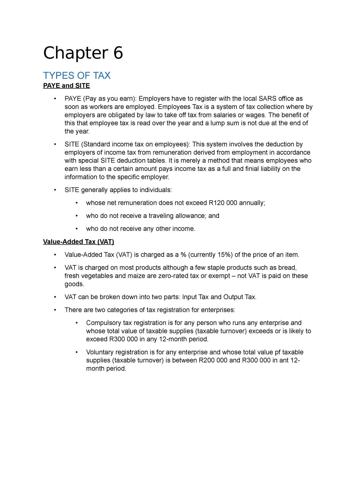 chapter-6-lecture-notes-6-chapter-6-types-of-tax-paye-and-site