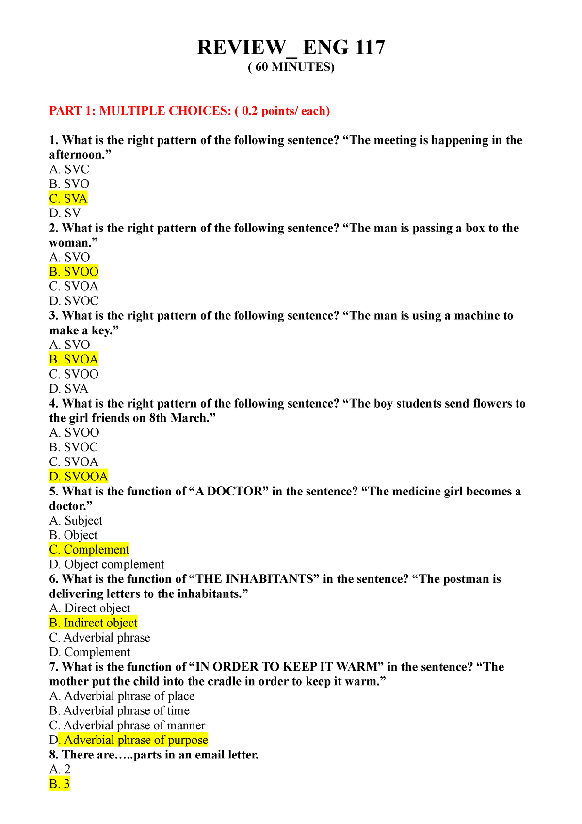 language-study-week-8-sentence-patterns