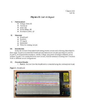 Lab 2a Excel PDF - Electric Field for two Positive Charges Particle ...