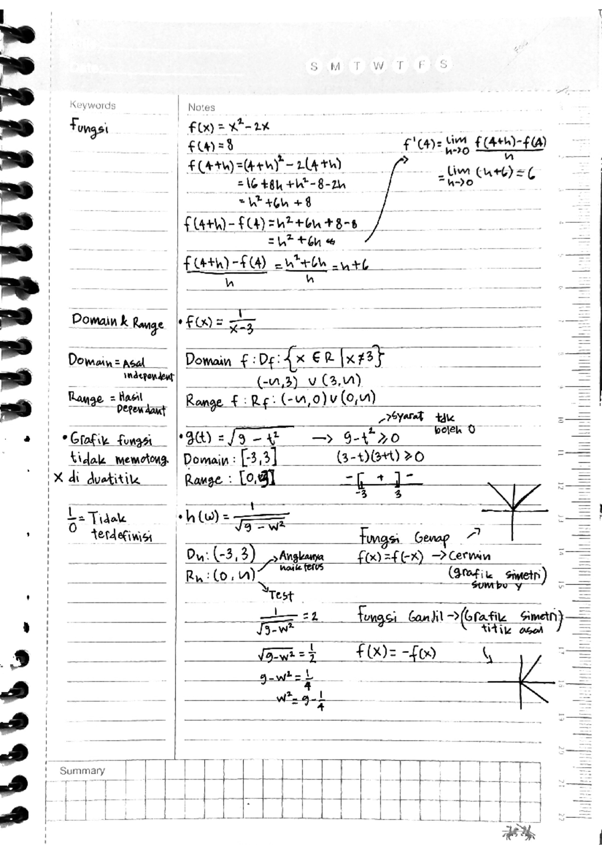 Matematika 1A - Fungsi - Studocu