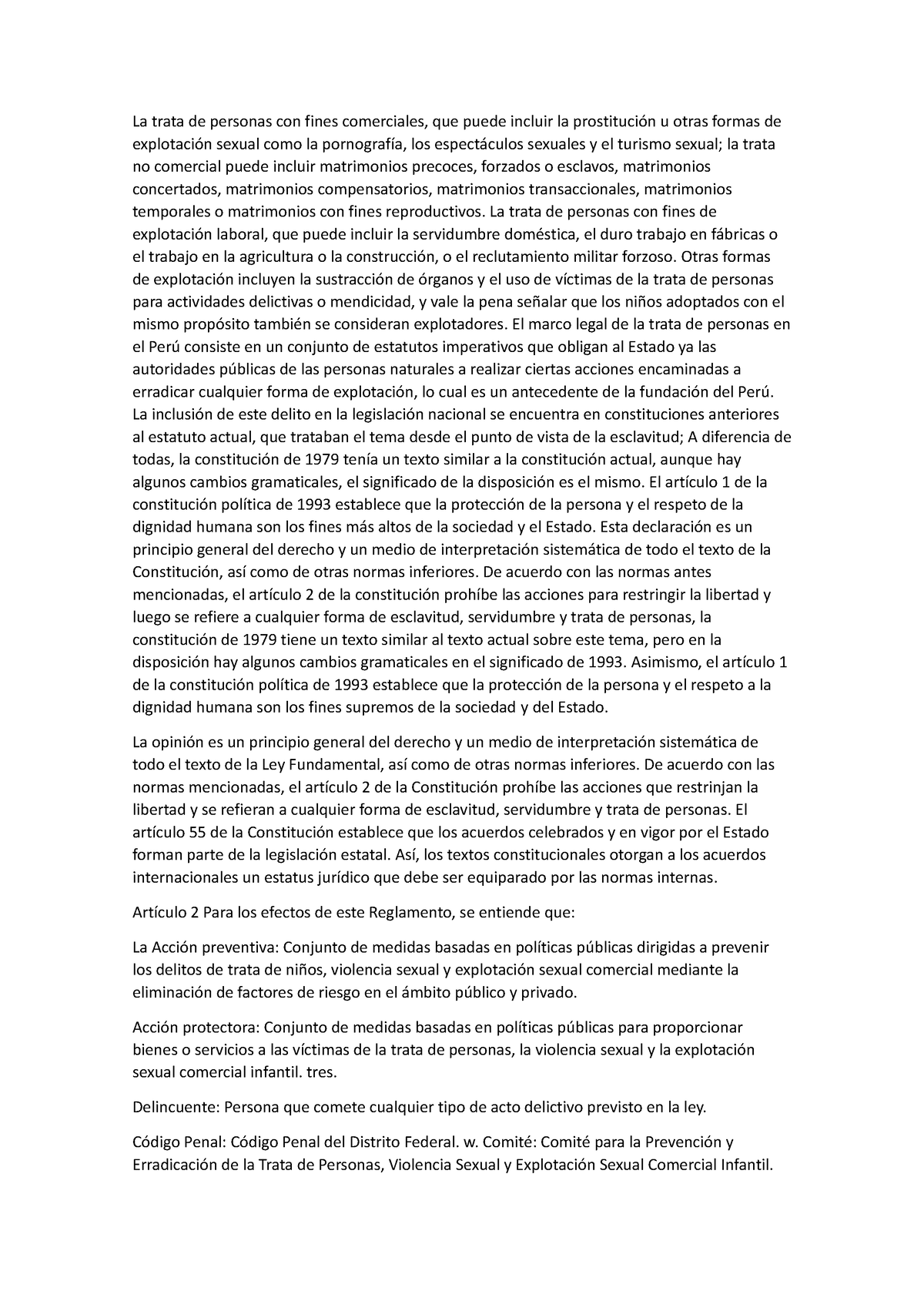 La trata de personas con fines comerciales - La trata de personas con ...