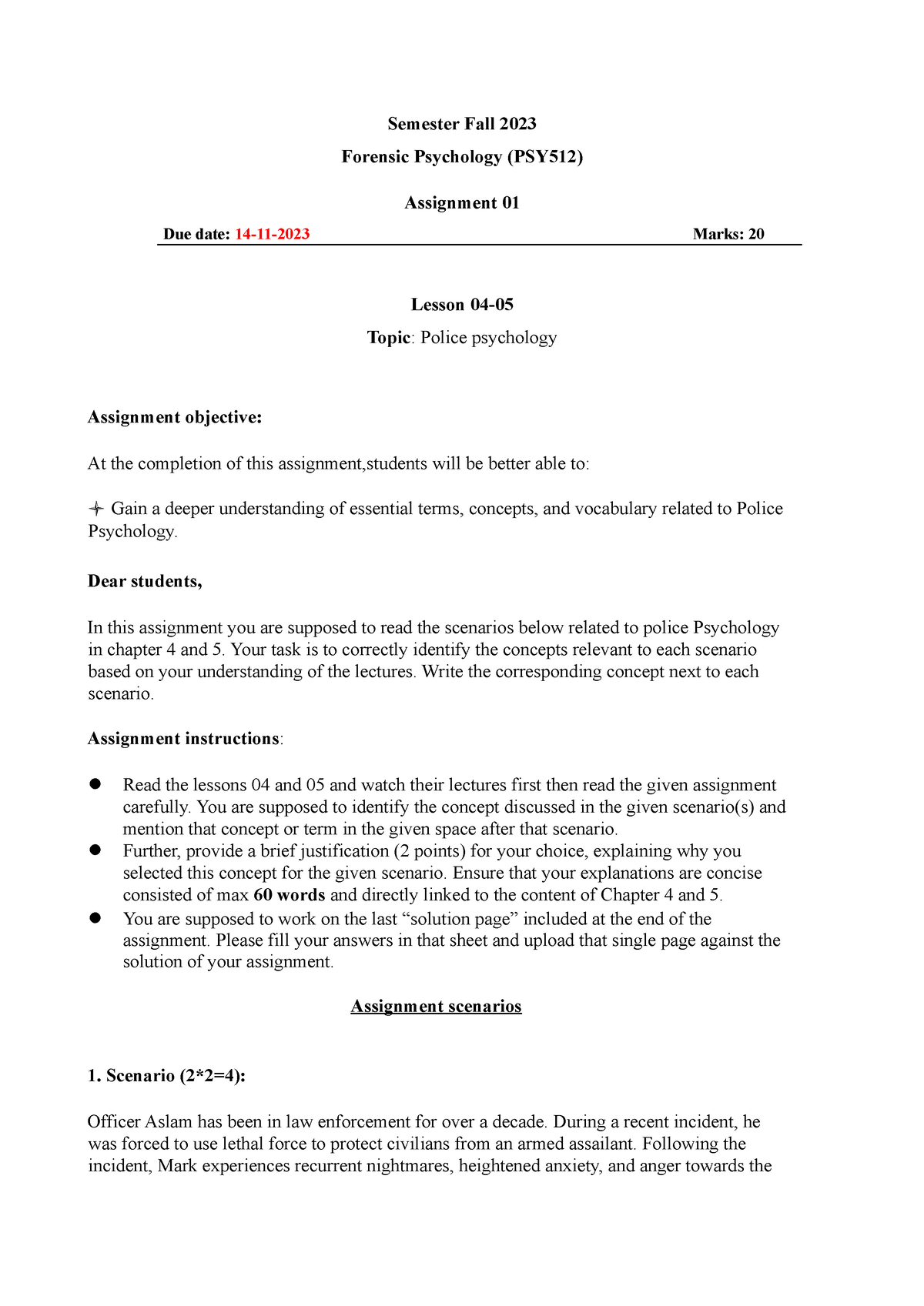 room assignments psychometrician 2023