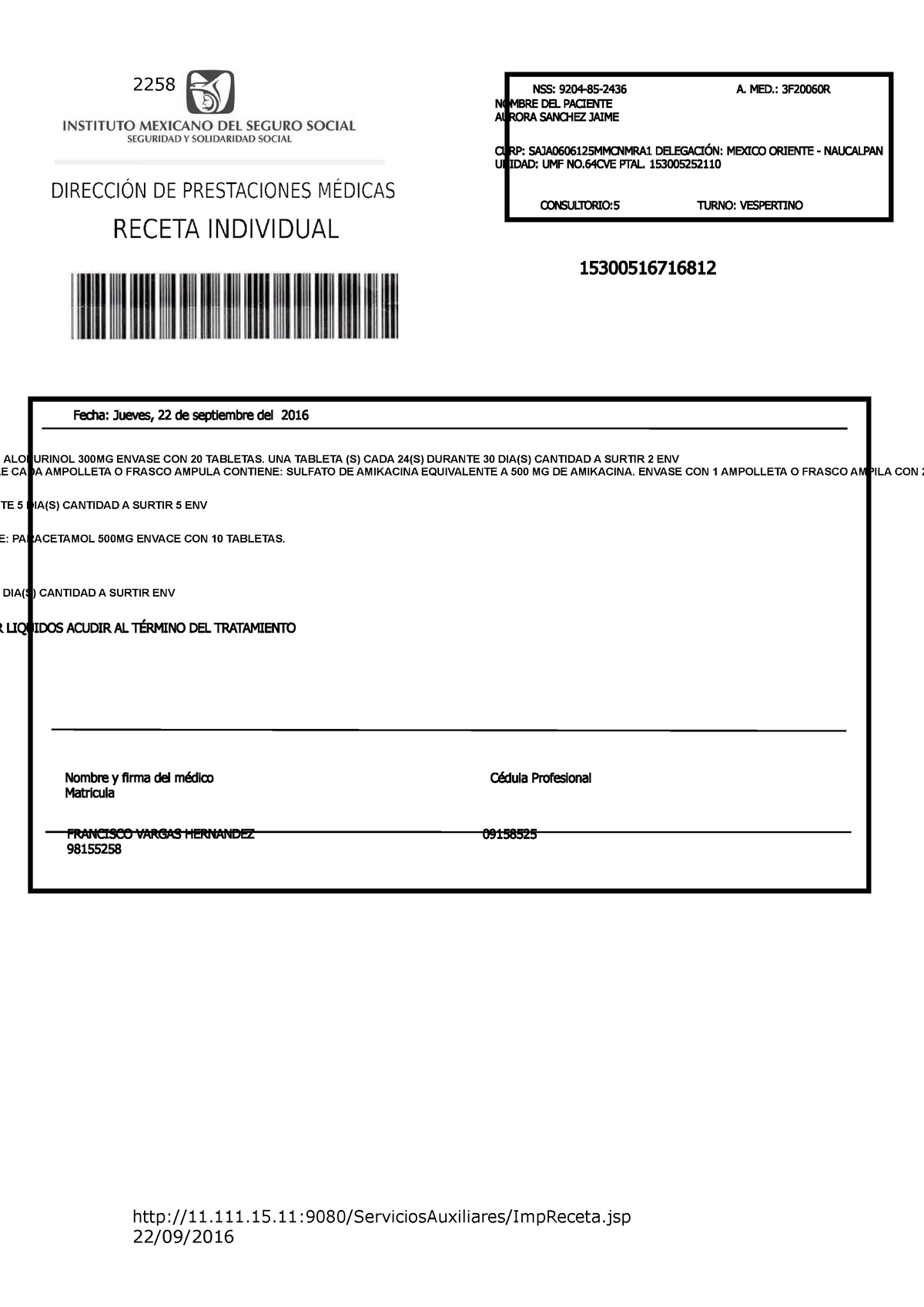 Receta-imss-editable 2019 sonrecreativo - NSS: 9204 - 85 - 2436 A. MED.: 3  F 20060 R NOMBRE DEL - Studocu