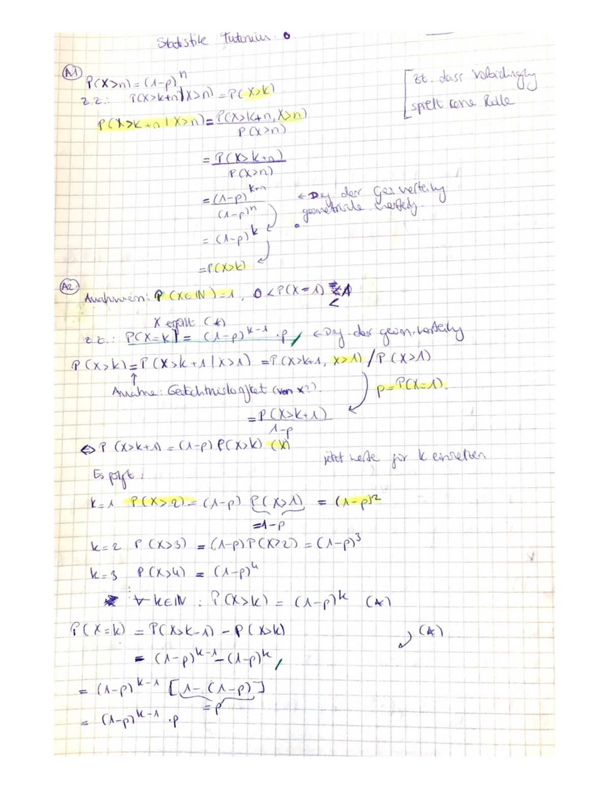 Statistik B Tut 6 - Grundzüge Der Statistik B - Studocu