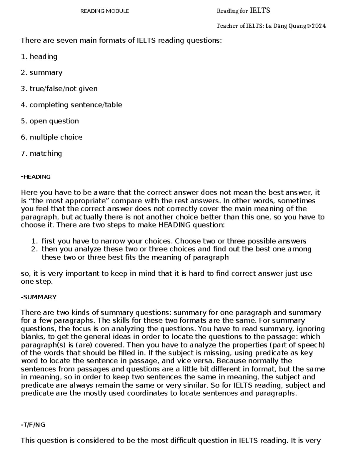 Theory-1 - Here you have to be aware that the correct answer does not ...