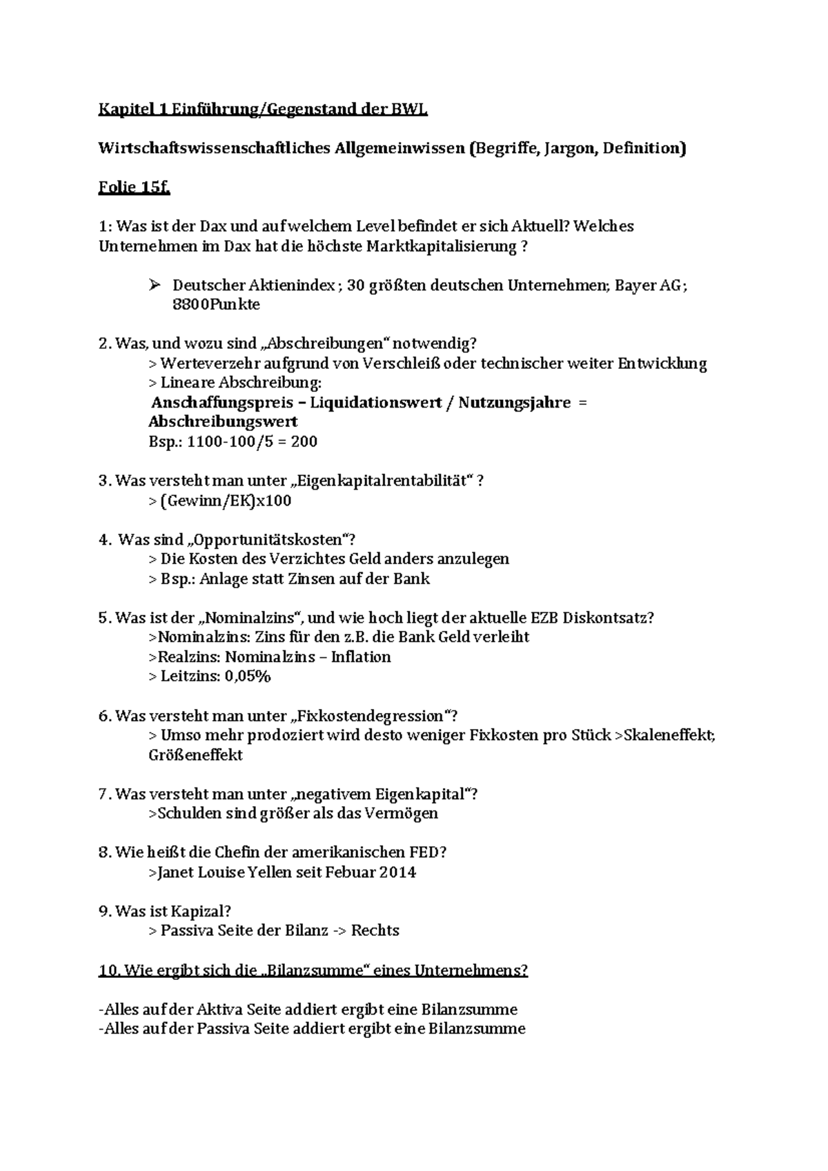 Einfuhrung In Die Betriebswirtschaftslehre 51102200 Ude Studocu