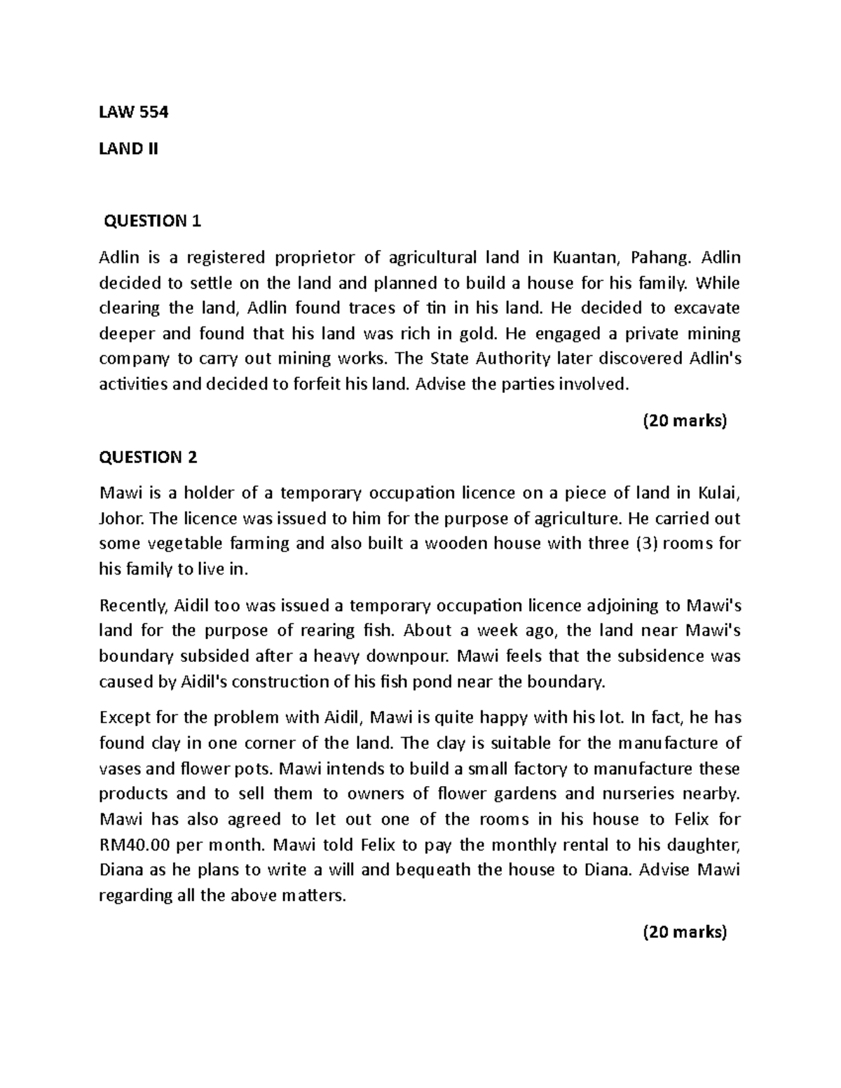 land-law-past-year-question-law-554-land-ii-question-1-adlin-is-a