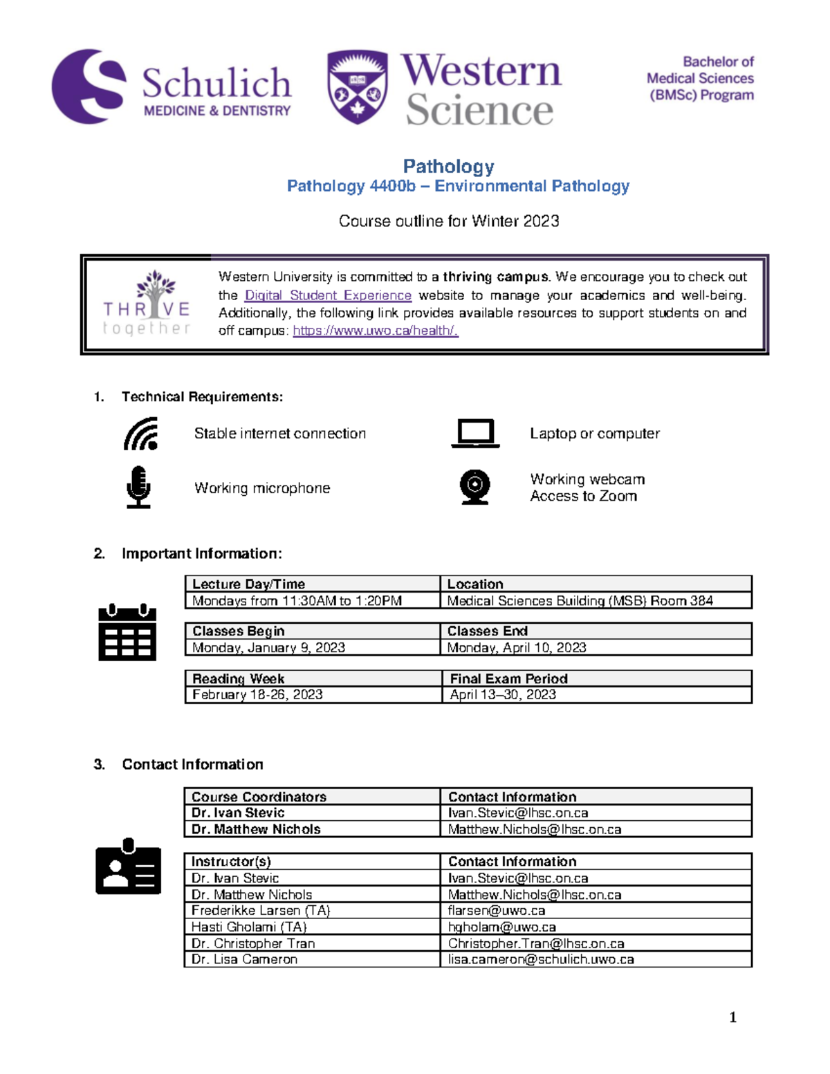 Pathol+4400b+Winter+2023+Syllabus Final - Pathology Pathology 4400b ...