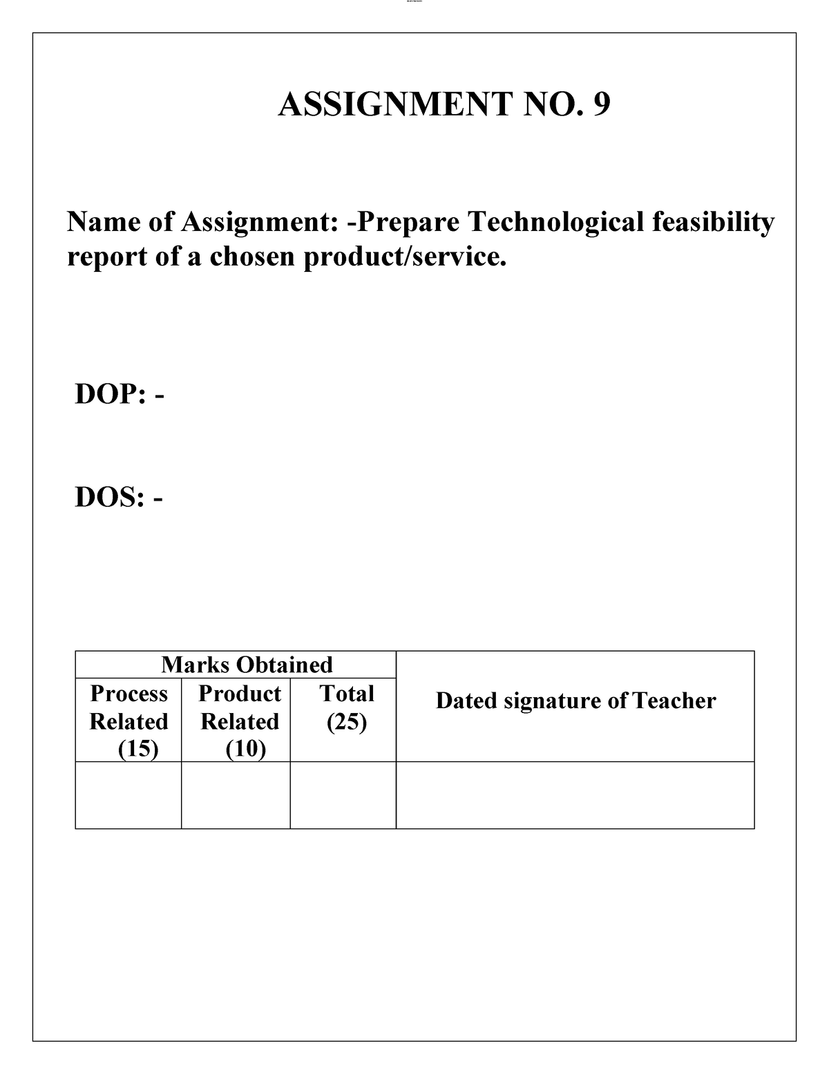 ede assignment 9