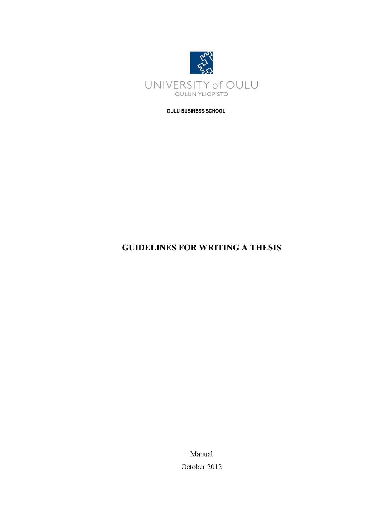 guidelines-for-writing-a-theses-oulu-business-school-guidelines-for-writing-a-thesis-manual
