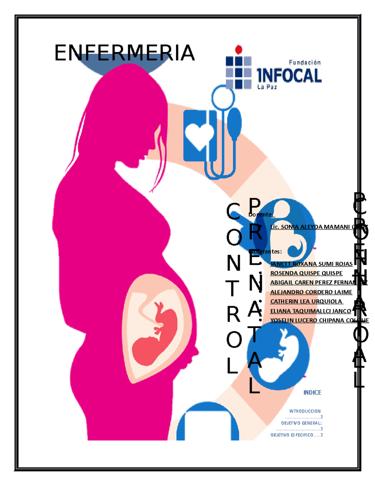 Control Prenatal 1.1. - APUNTES - INDICE ...