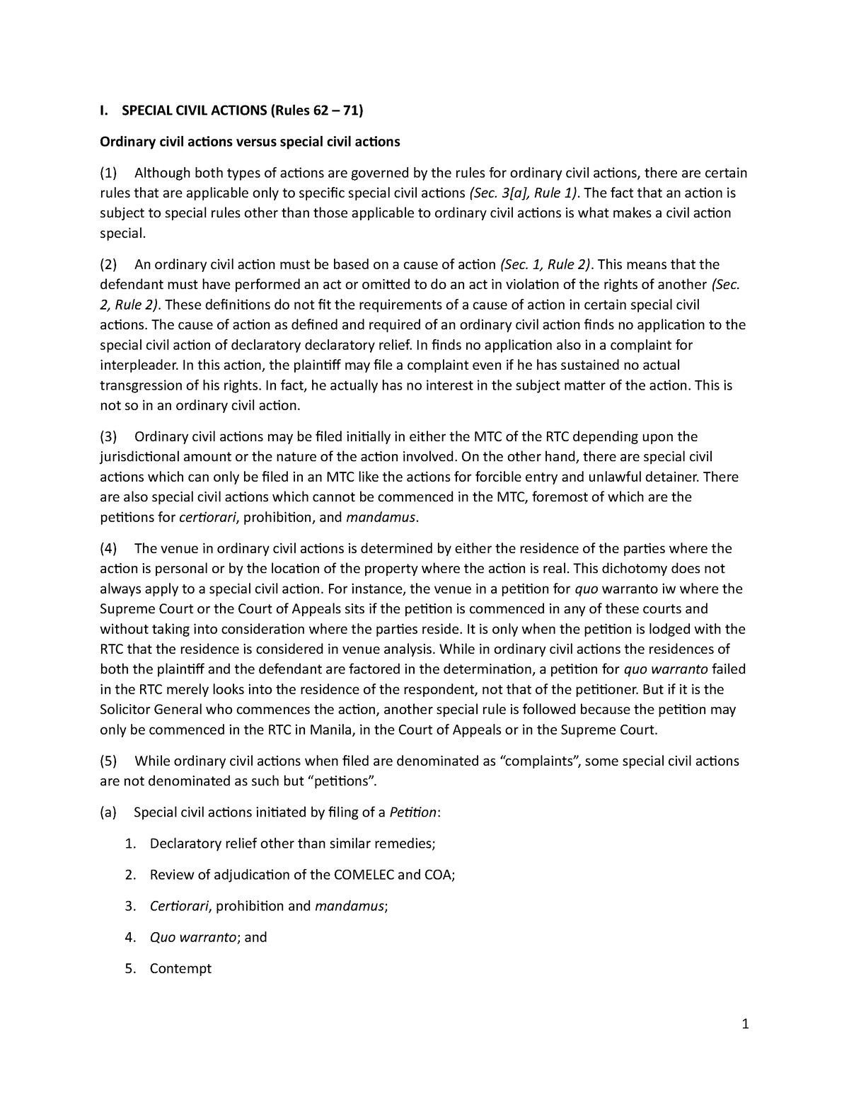 special-civil-action-lecture-notes-i-special-civil-actions-rules-62