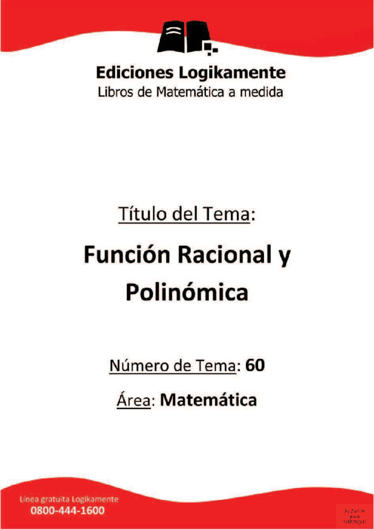 Funcion Racional Y Polinomica - CBC - UBA XXI - MATEMATICA - Matemática ...