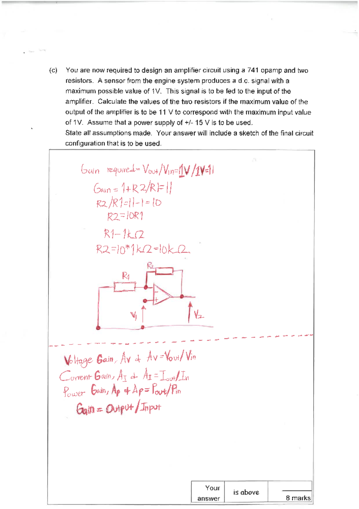 Sample/practice Exam 2014, Questions And Answers - (C) You Are Now ...