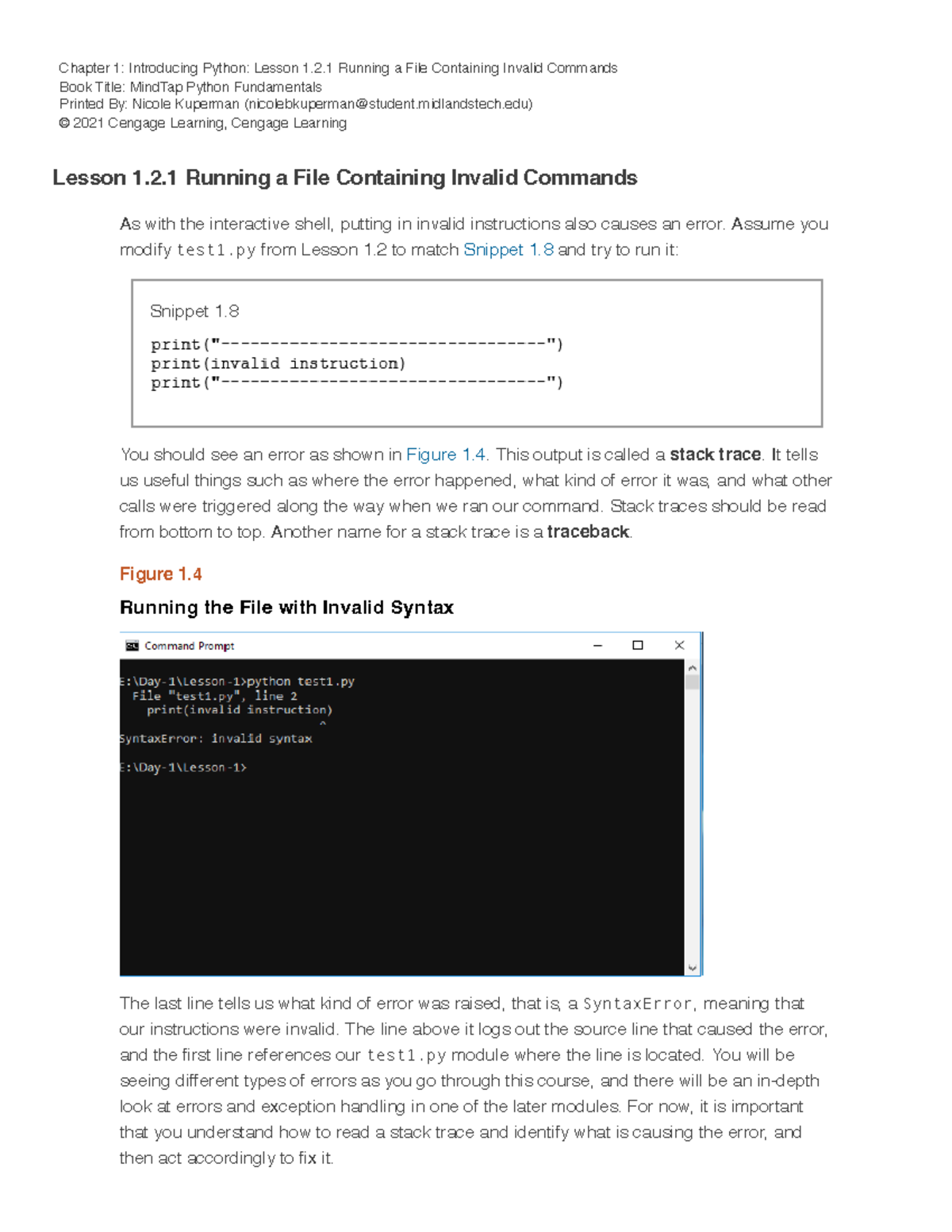 3871 - Map worksheet - Chapter 1: Introducing Python: Lesson 1.2 ...