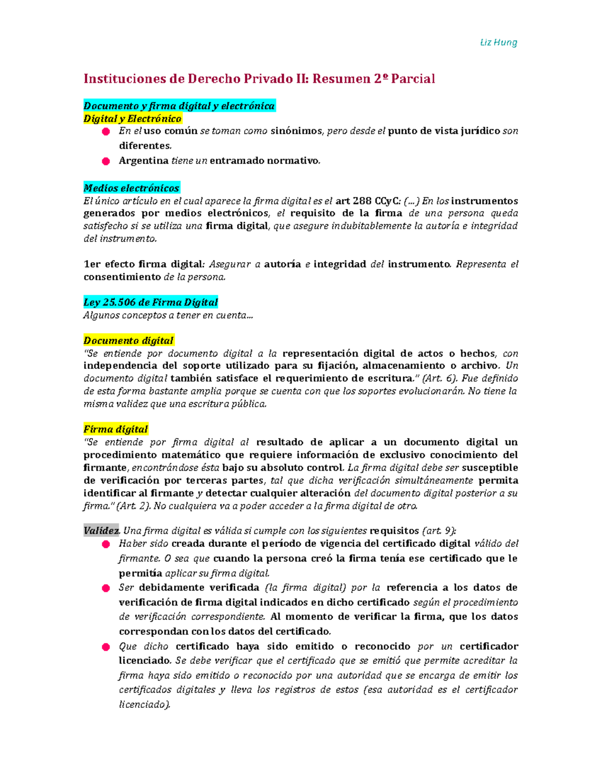 Id DP 2 - Resumen 2º Parcial Excelente Resumen Del Resumen - Derecho ...