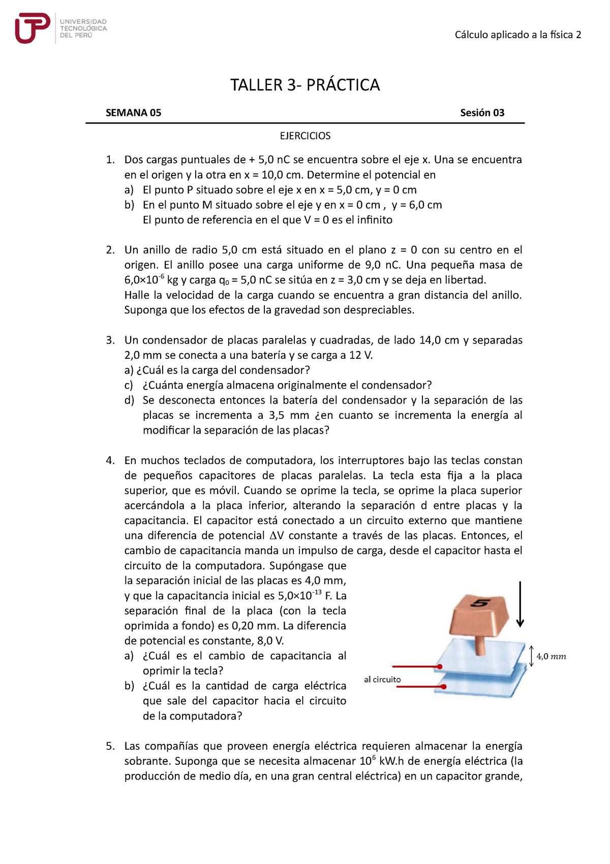 S05 - Calcula Aplicado A La Física Taller Practico Semana 5 - TALLER 3 ...