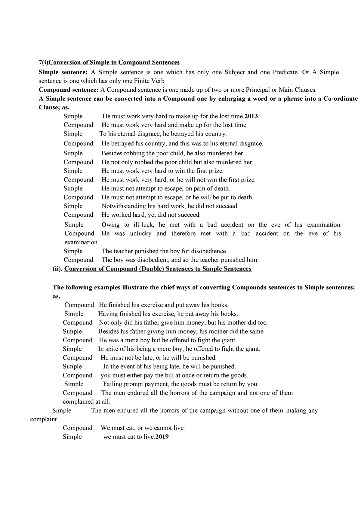 english-i-unit-i-lecture-7-7-i-conversion-of-simple-to-compound