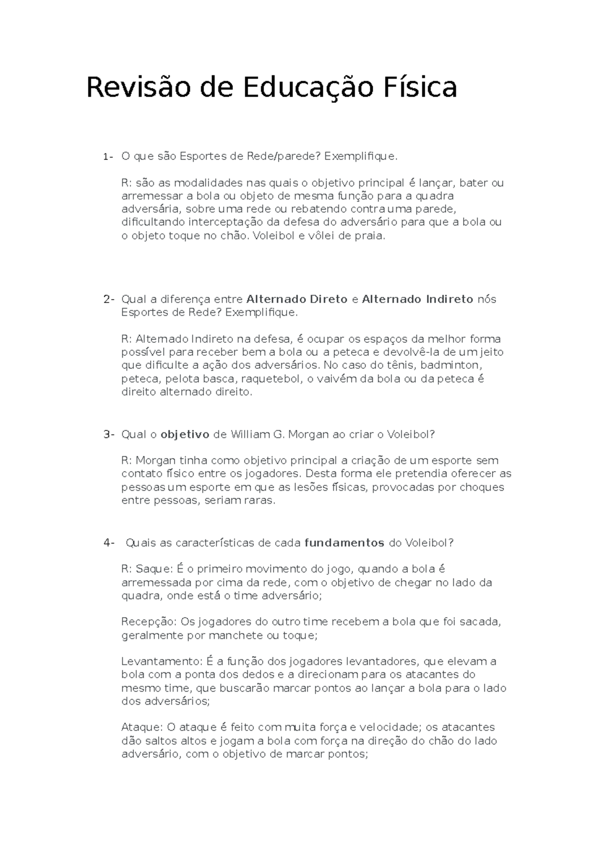 Abreviação De Educação Fisica - FDPLEARN