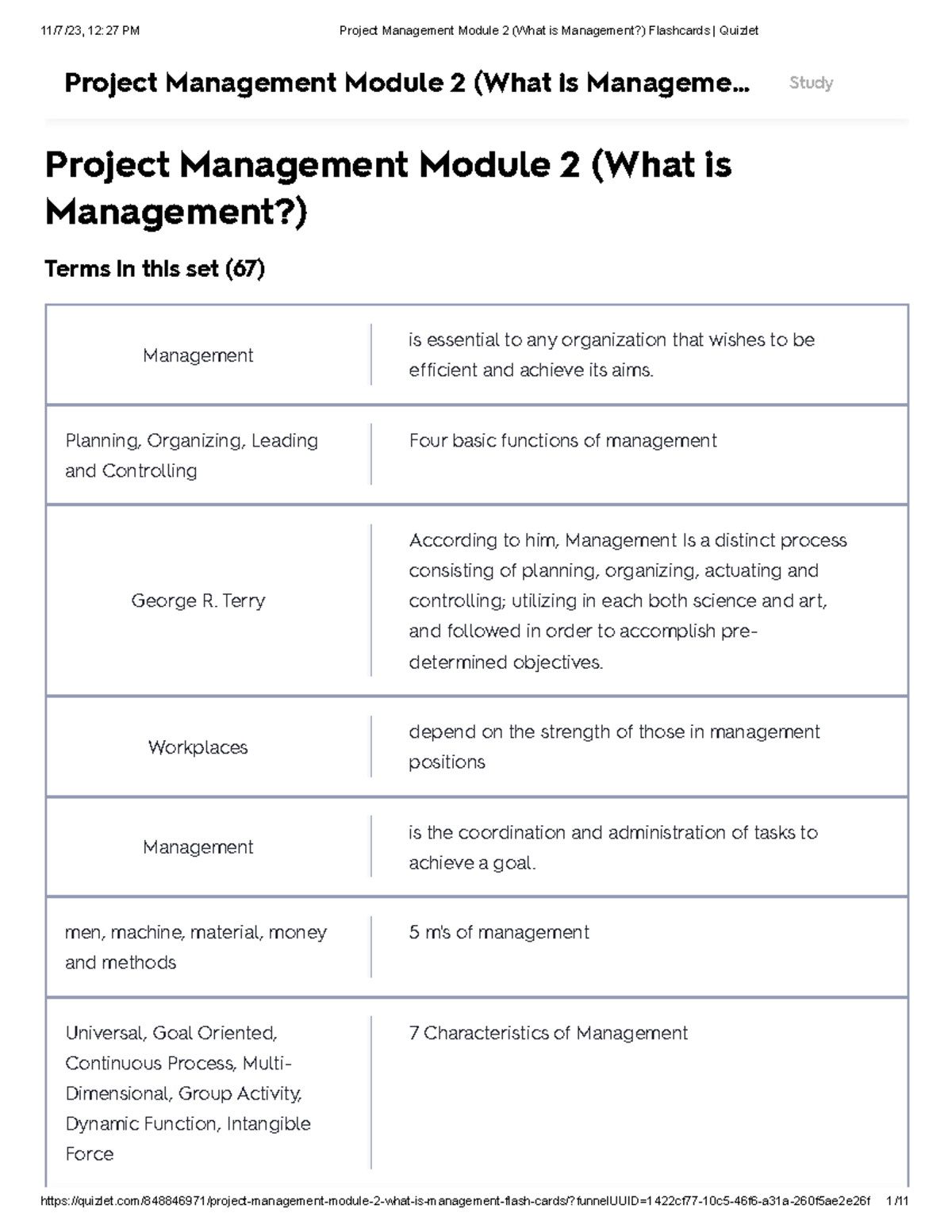Summarized Reviewer Module 2 - Project Management Module 2 (What is ...