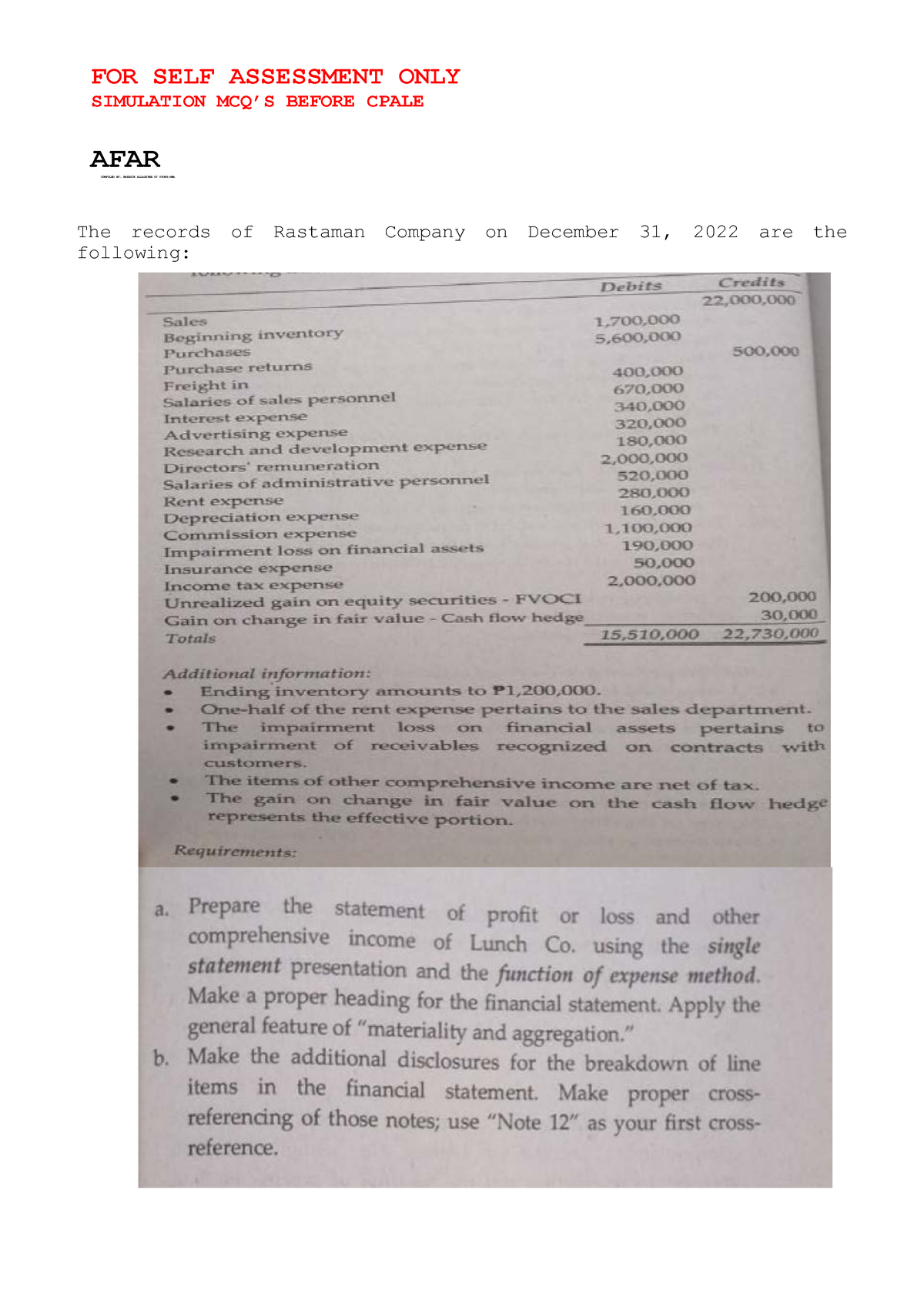 afar-self-assessment-test-bs-computer-science-for-self-assessment