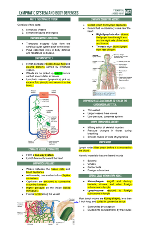Book Chapter 1 Notes - 1 The Human Body: An Orientation An Overview of ...