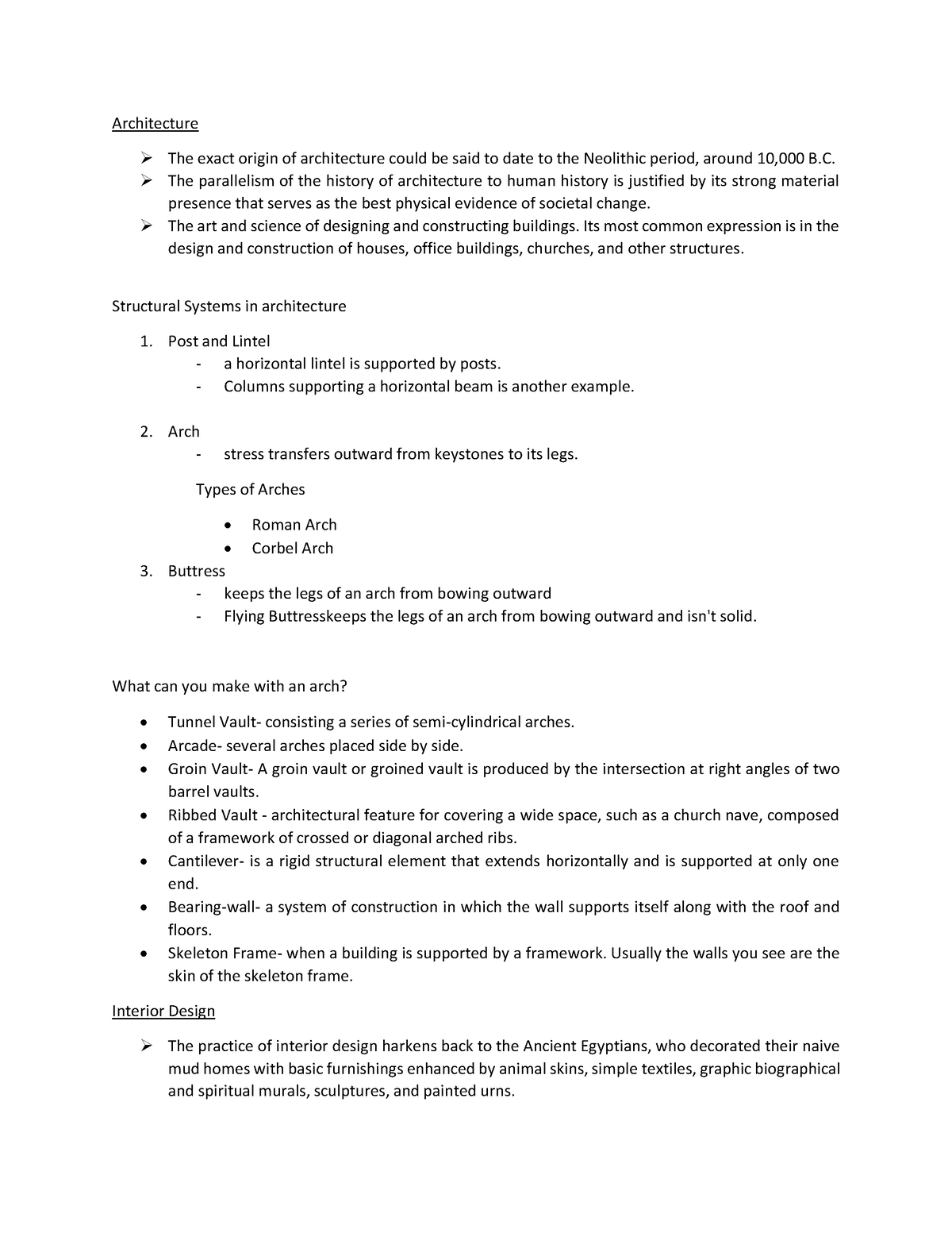 Art App (Visual)-3-4 - Art Appreciation - Architecture The Exact Origin ...