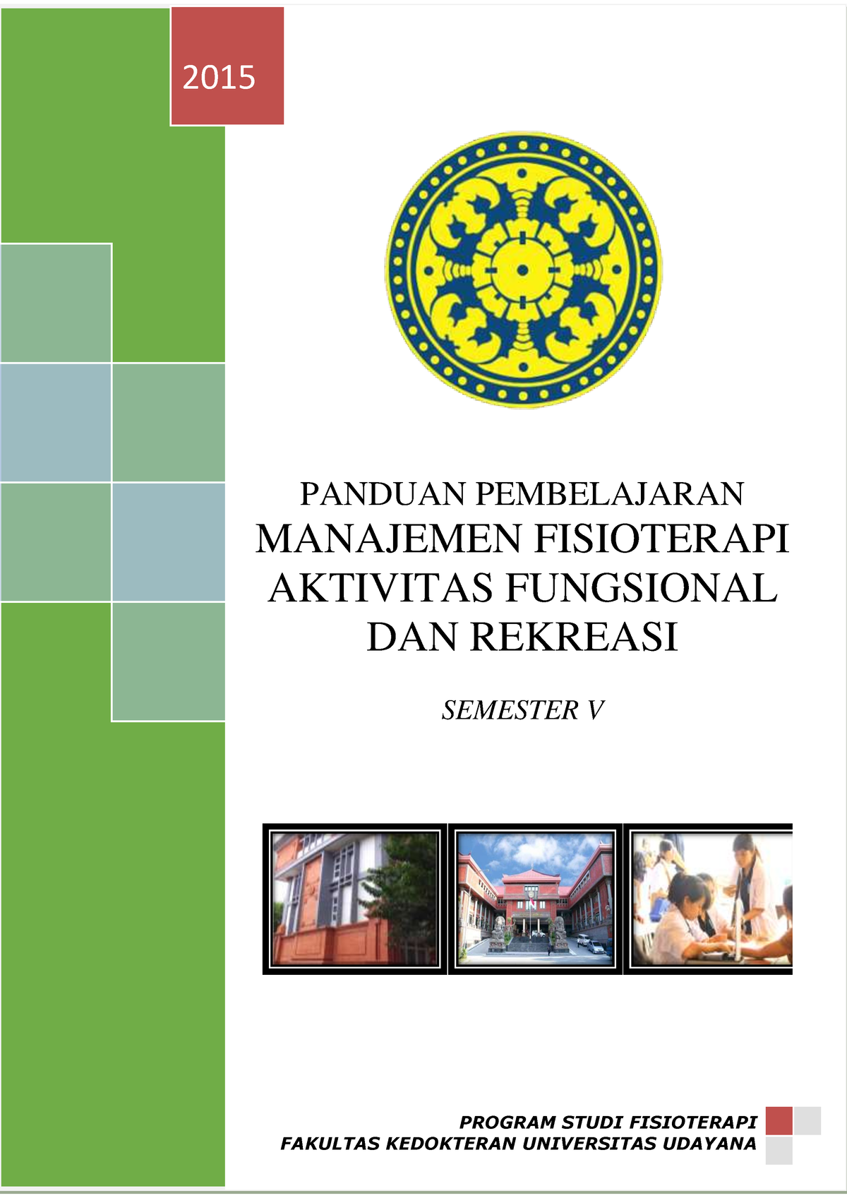 Afr Aktivitas Fungsional Dan Rekreasi Pada Penanganan Fisioterapi Panduan Pembelajaran