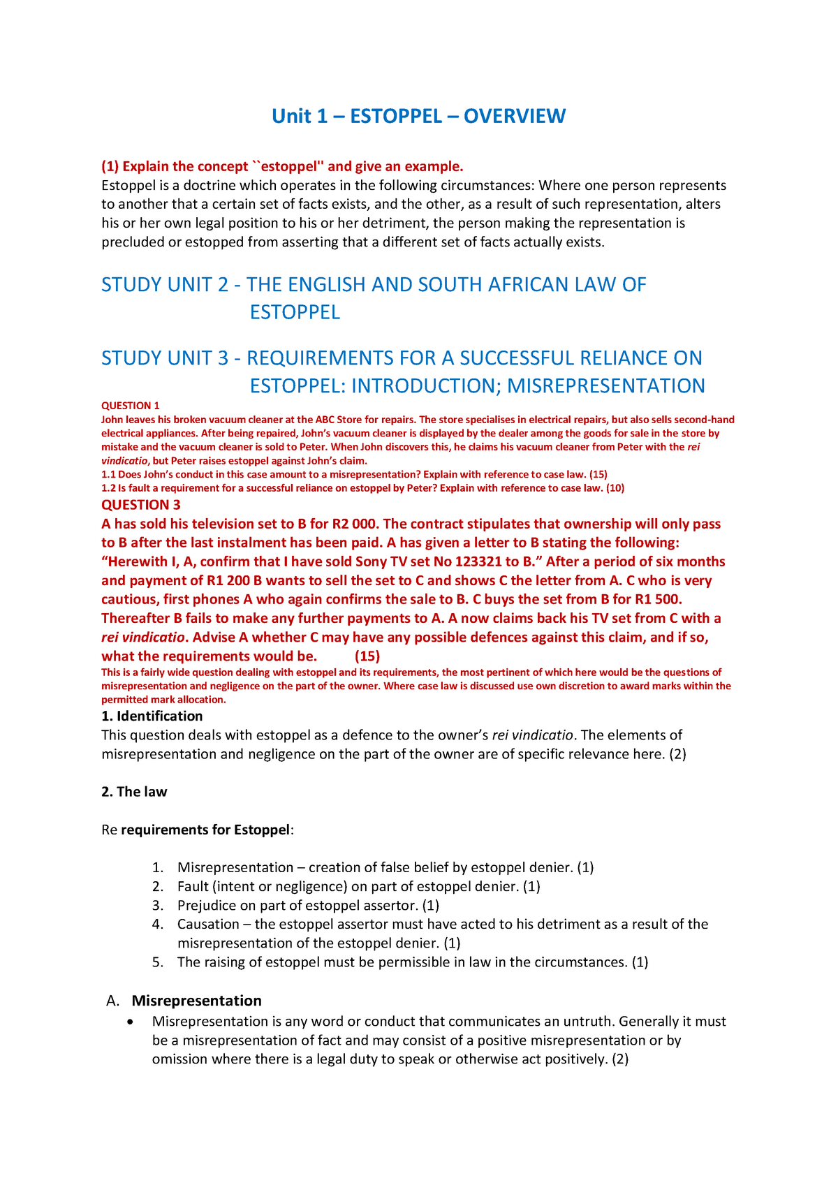 pvl3704-estoppel-exam-notes-unit-1-estoppel-overview-1-explain