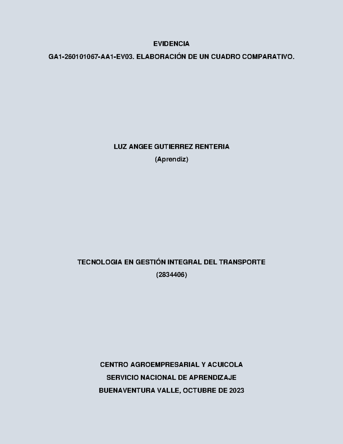 Elaboración De Un Cuadro Comparativo. GA1-260101067-AA1-EV03 ...